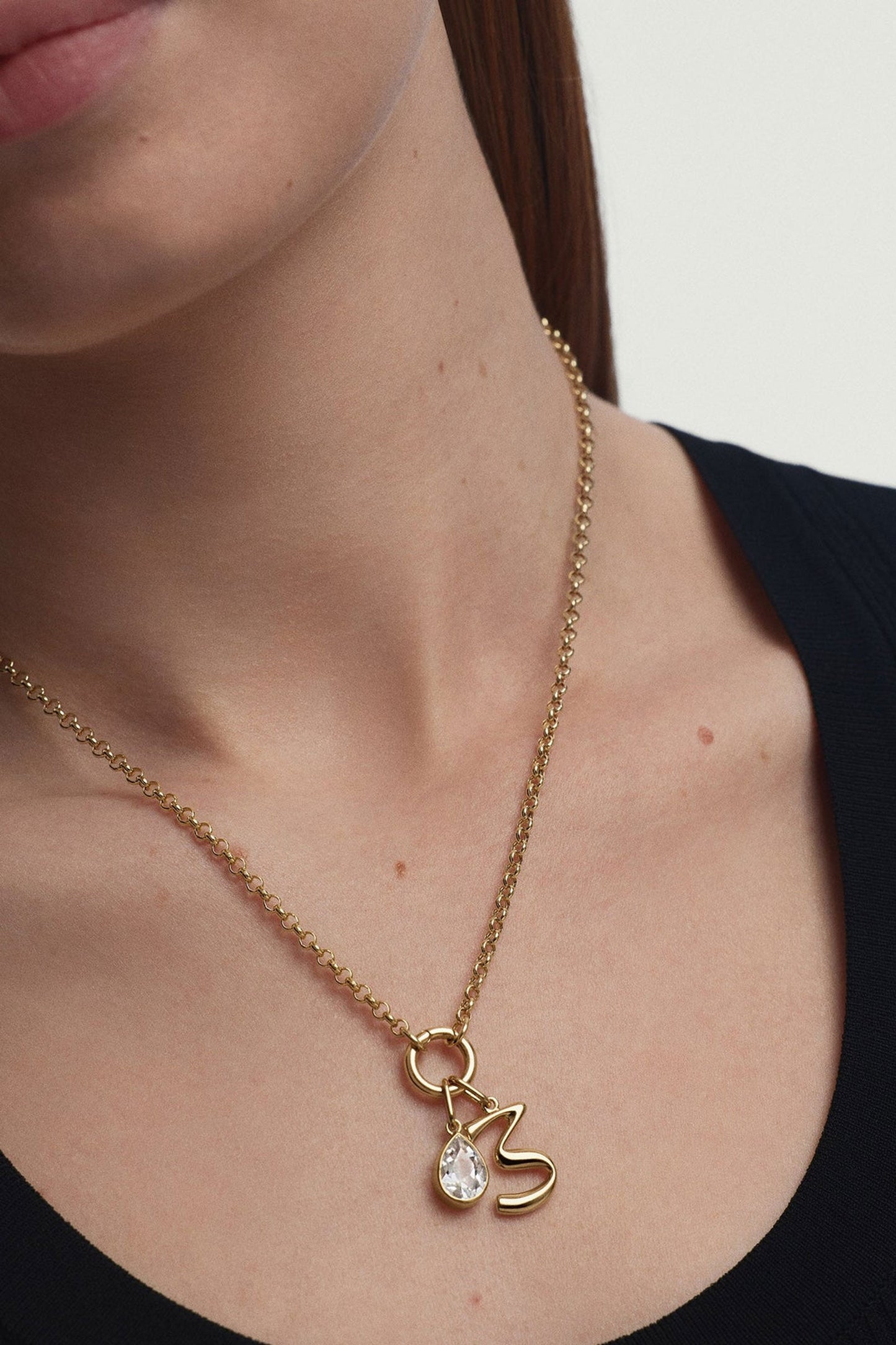 Oversized Number Charm