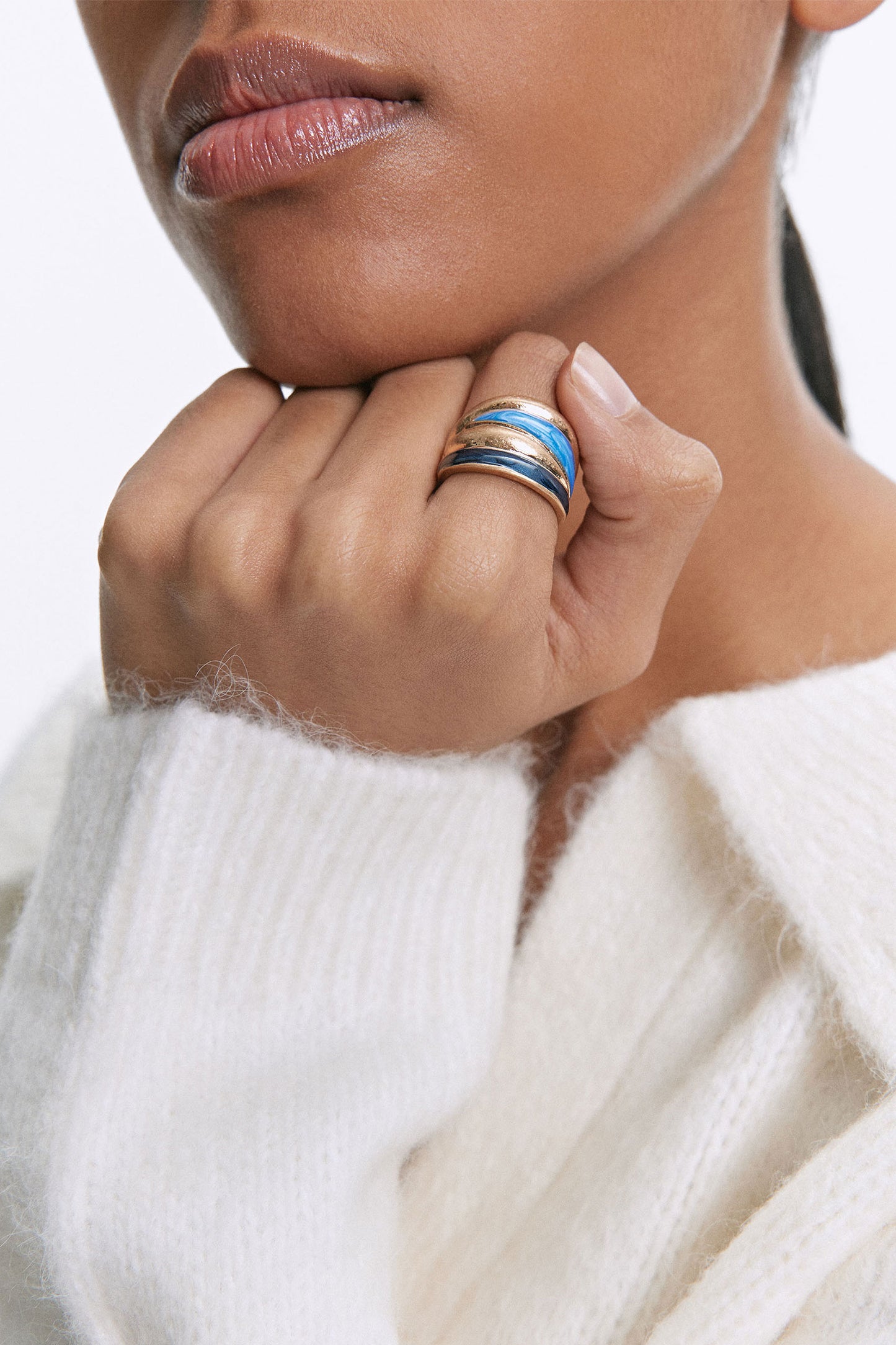 Gold-toned Ring