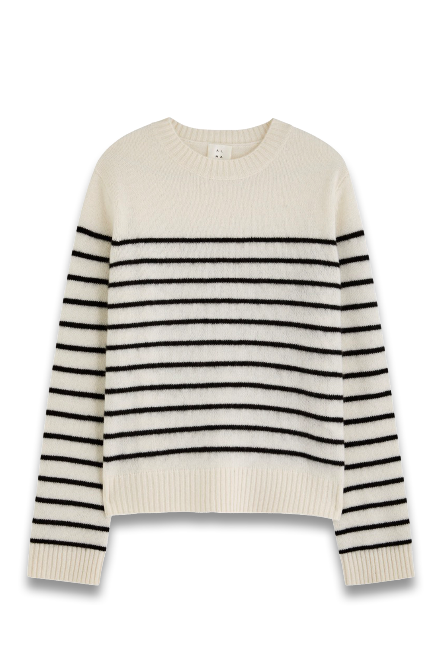 Rae Striped-Intarsia Cashmere Jumper