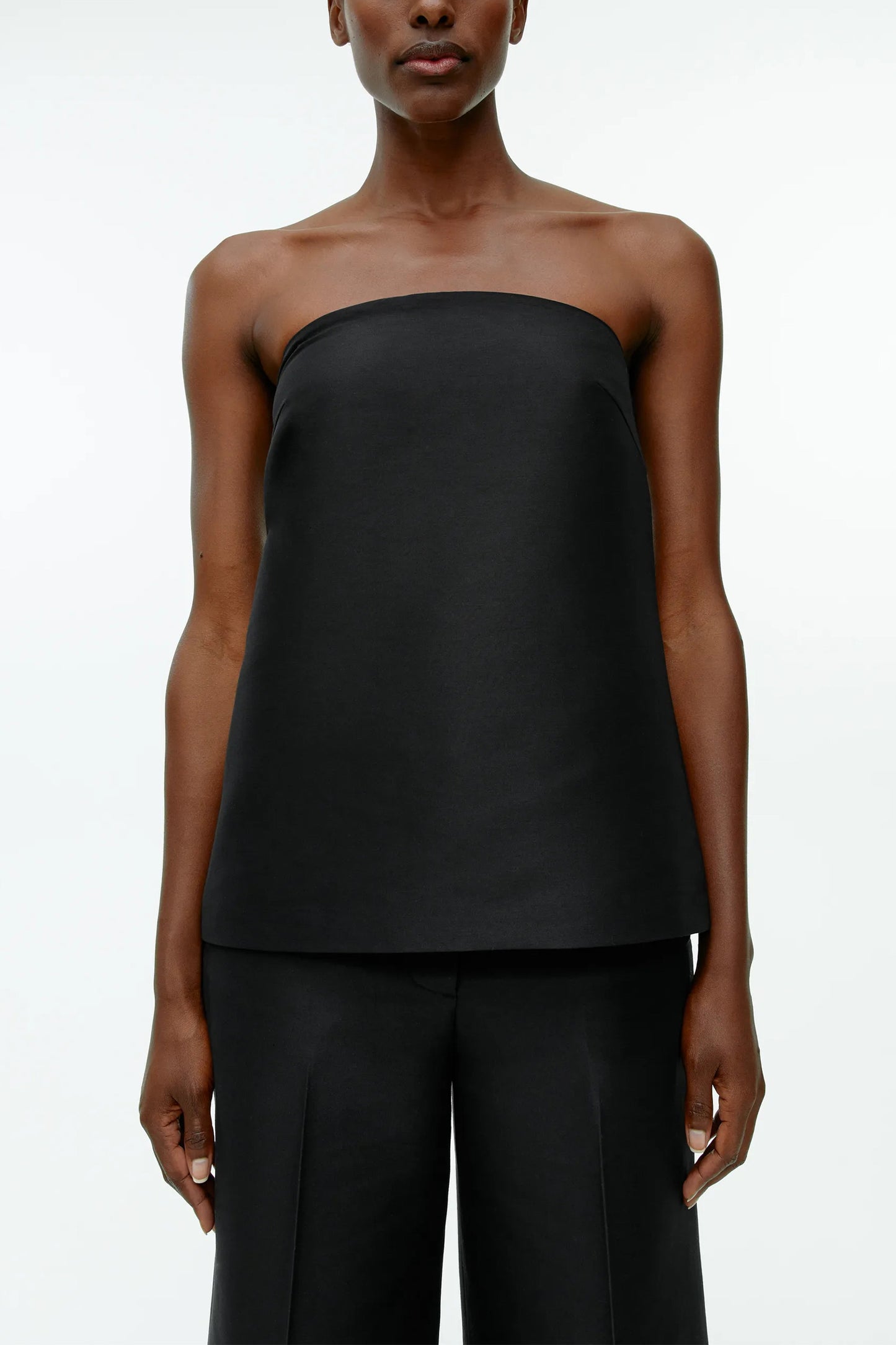 Black Dressed Bustier