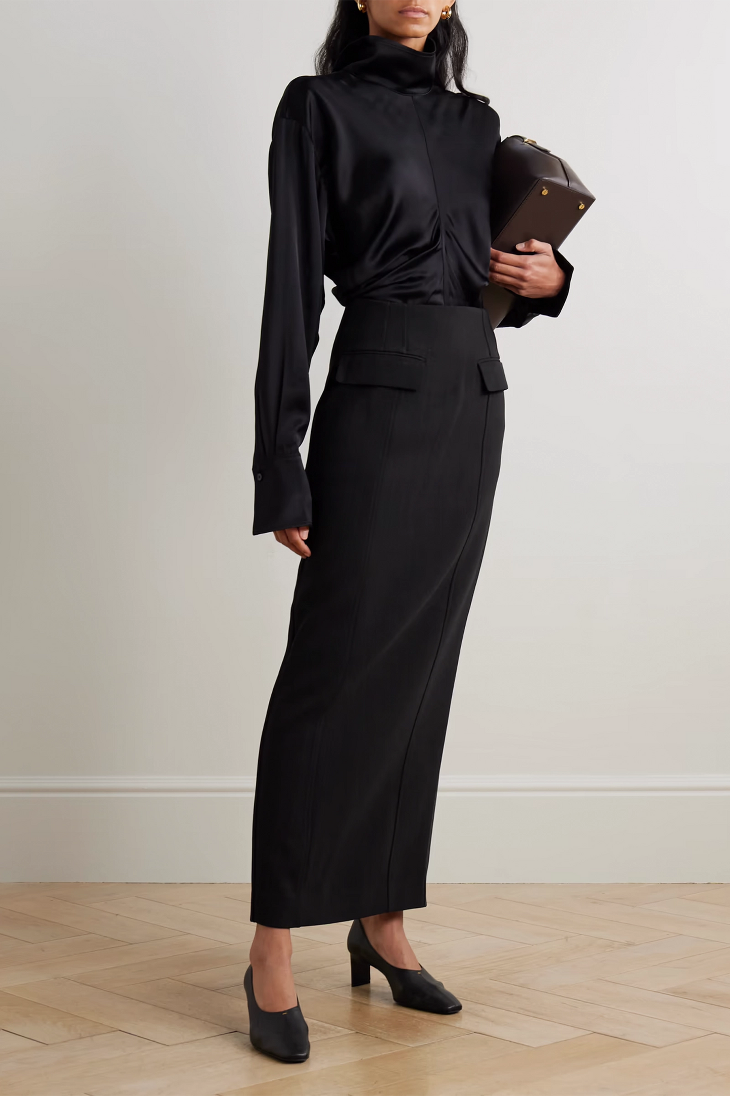 Grain De Poudre Maxi Skirt