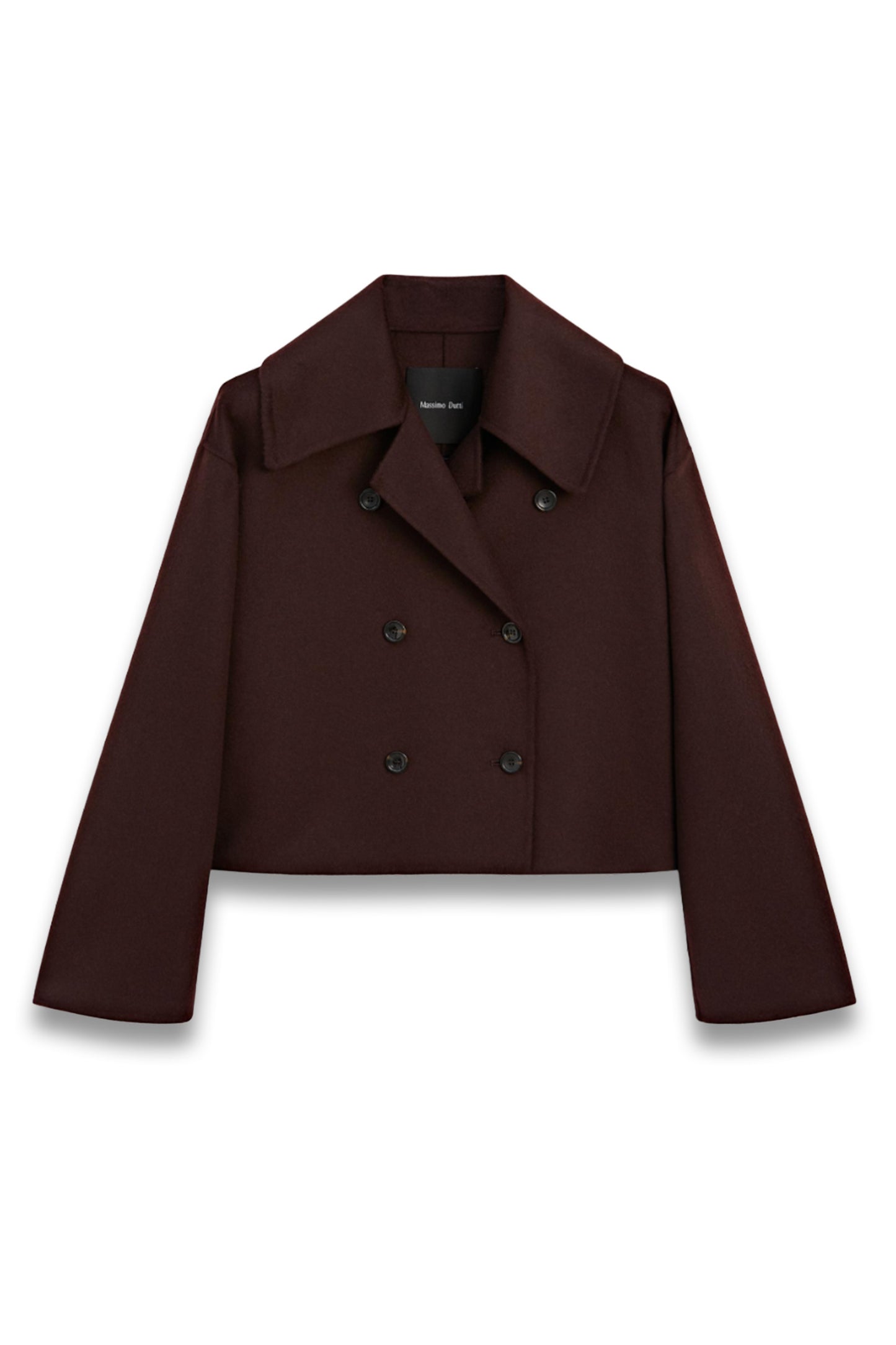 Short Wool Blend Coat