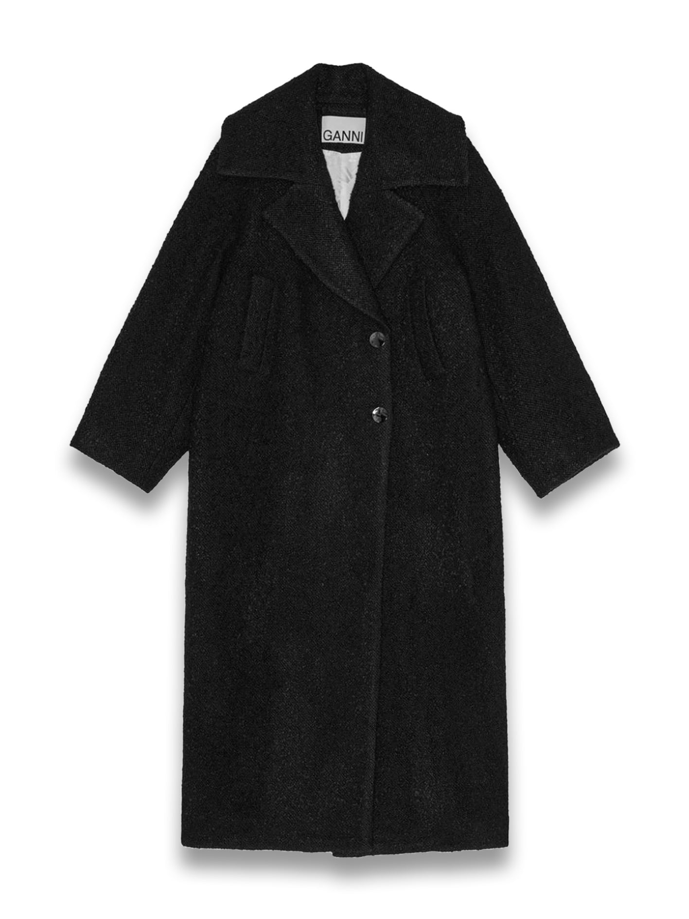 Textured Bouclé Coat