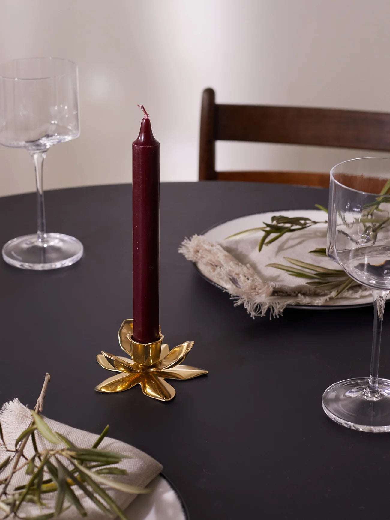 Set of Six Madeleine Tapered Candles