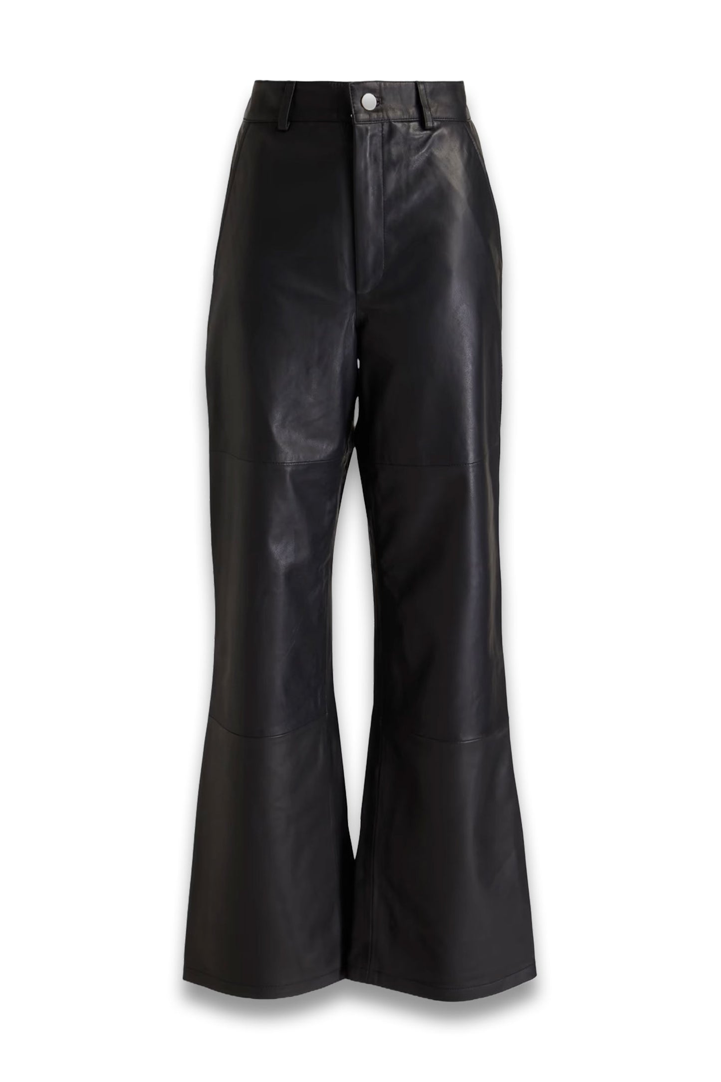 Flynn Leather Flared Pants