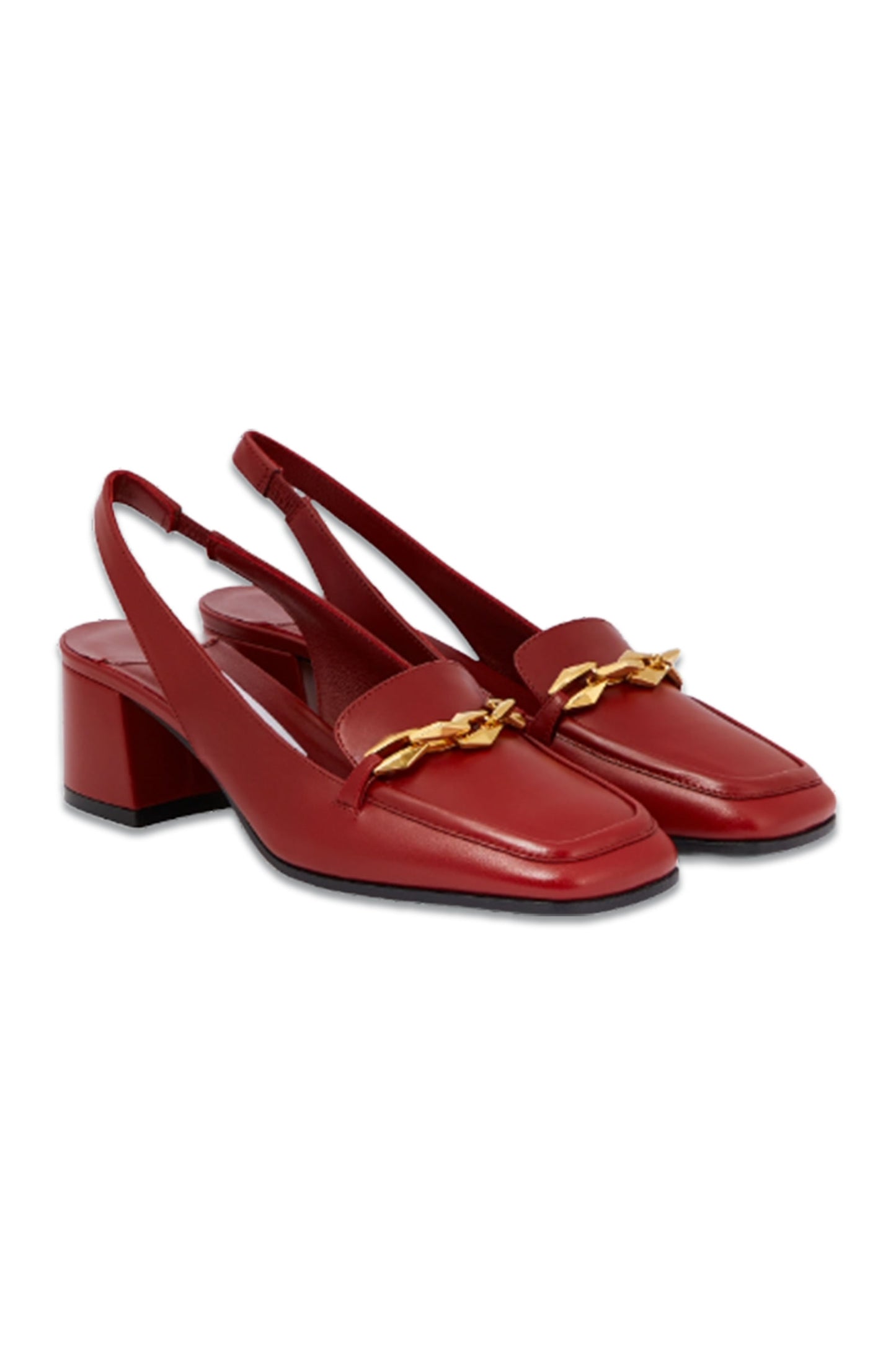 Diamond Tilda 45 Patent Leather Slingback Pumps