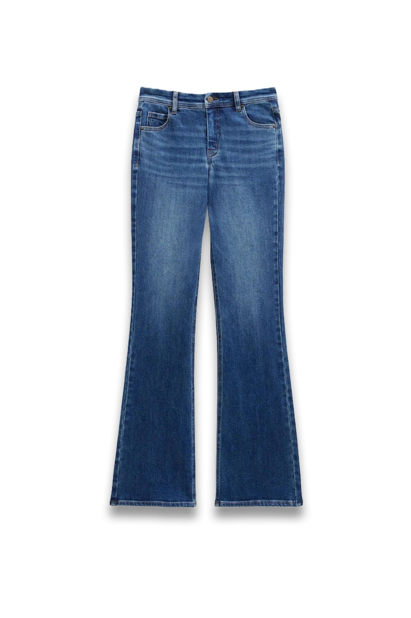 Eliana Mid Rise Bootcut Jeans