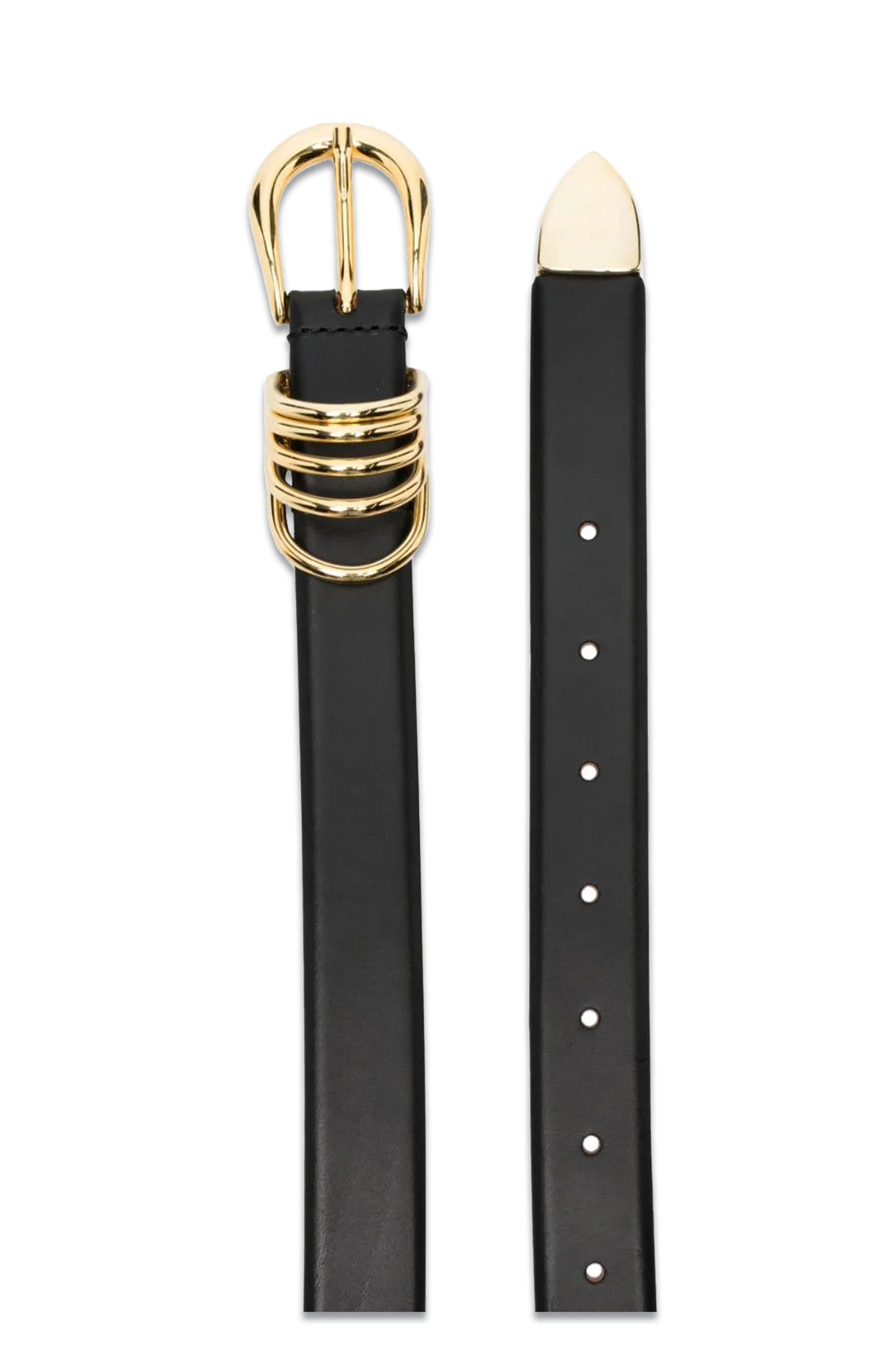 Hollyhock Leather Belt