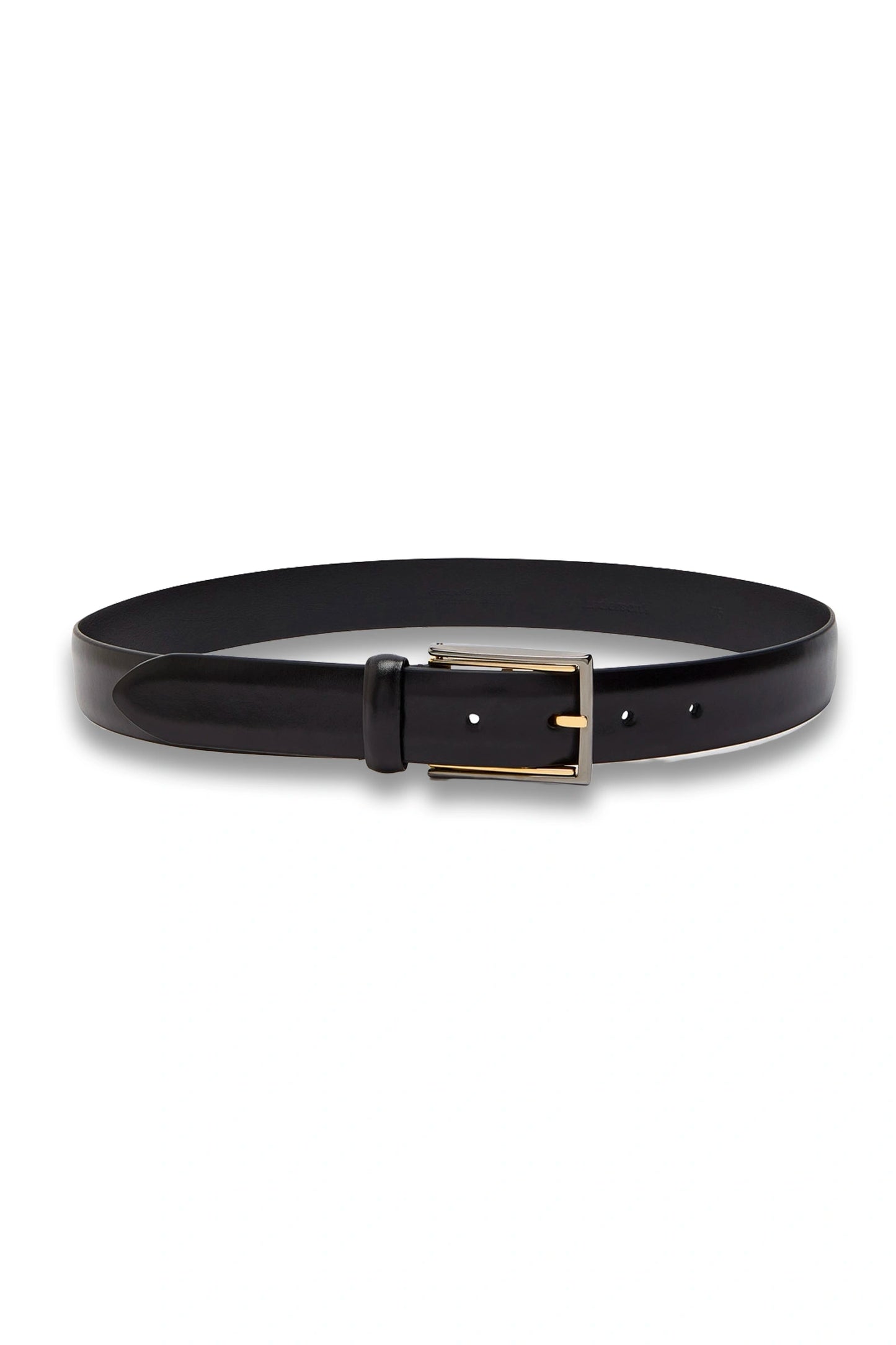 Glossed Leather Belt