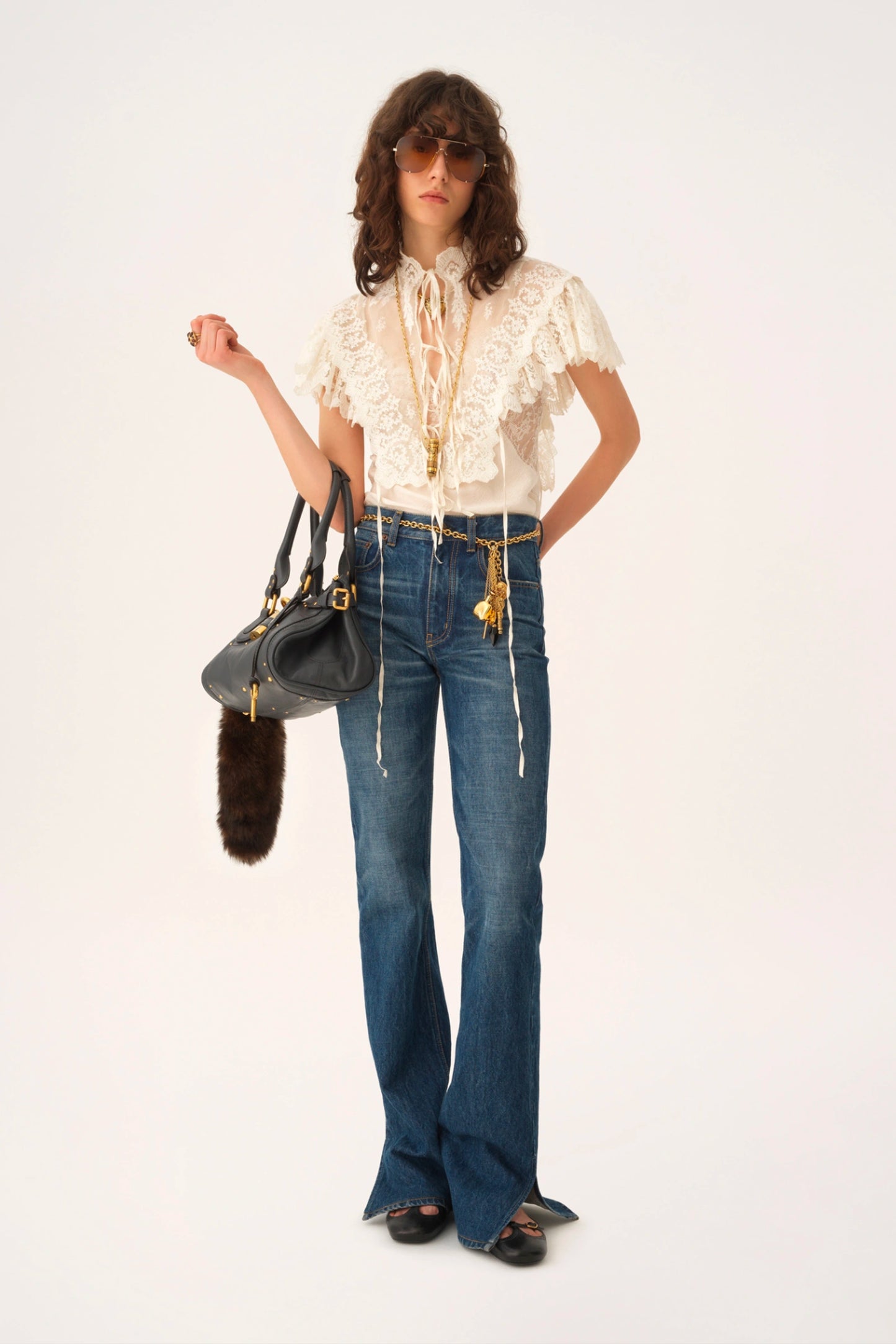 Straight Jeans in Denim