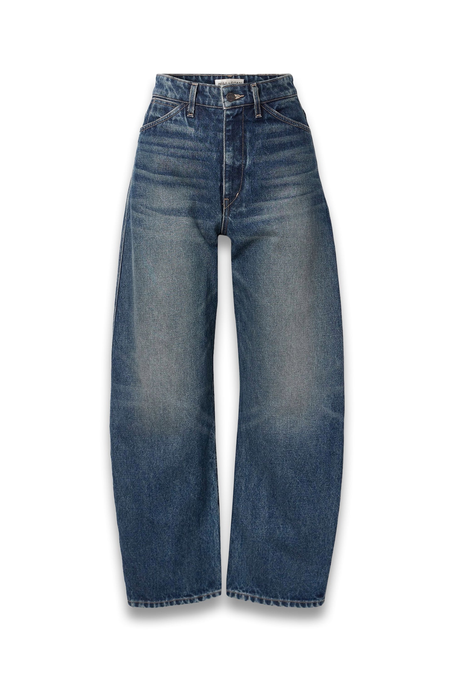 Otis Mid-Rise Barrel-Leg Leans