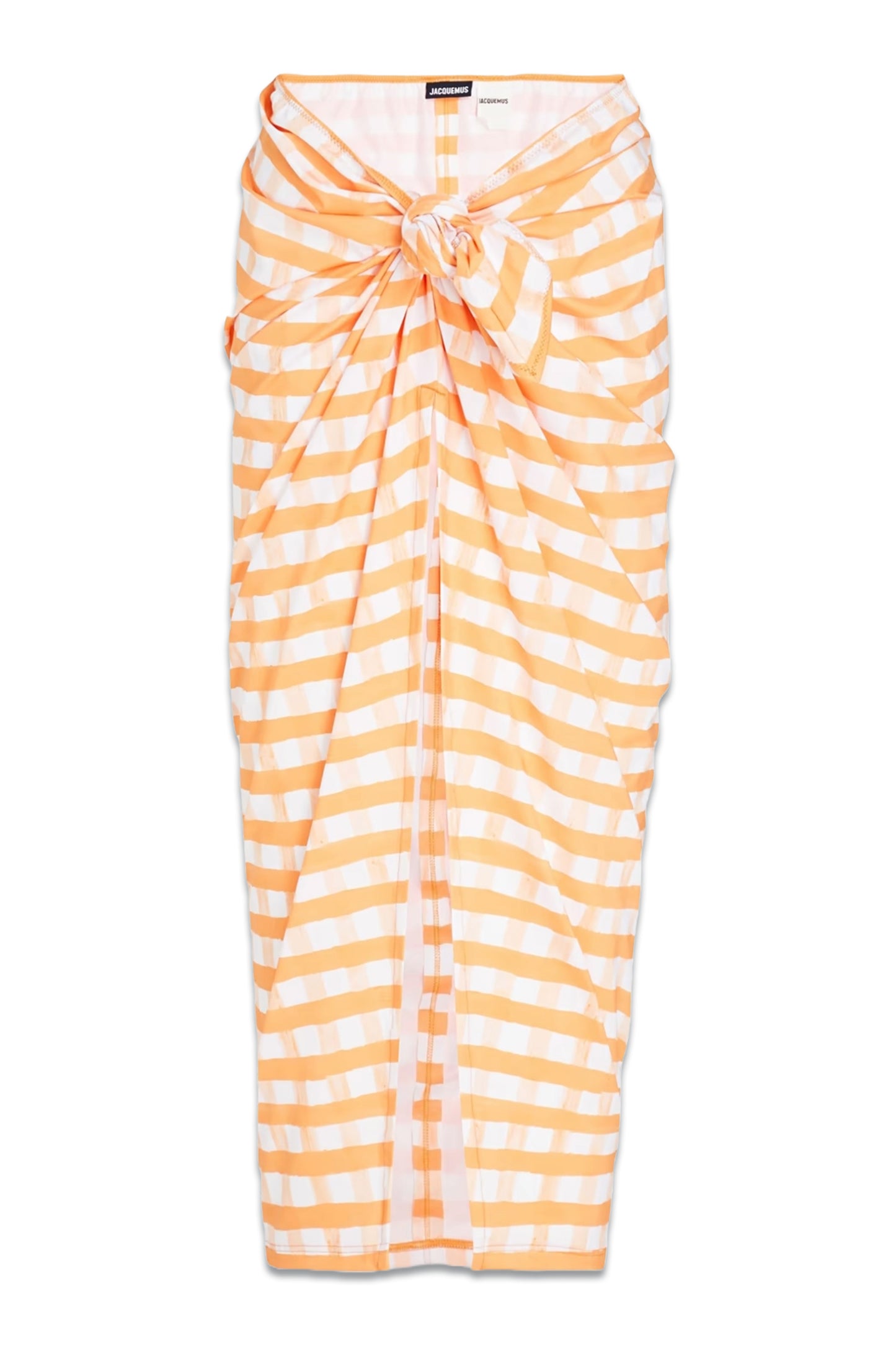 Nodi Knotted Gingham Pareo
