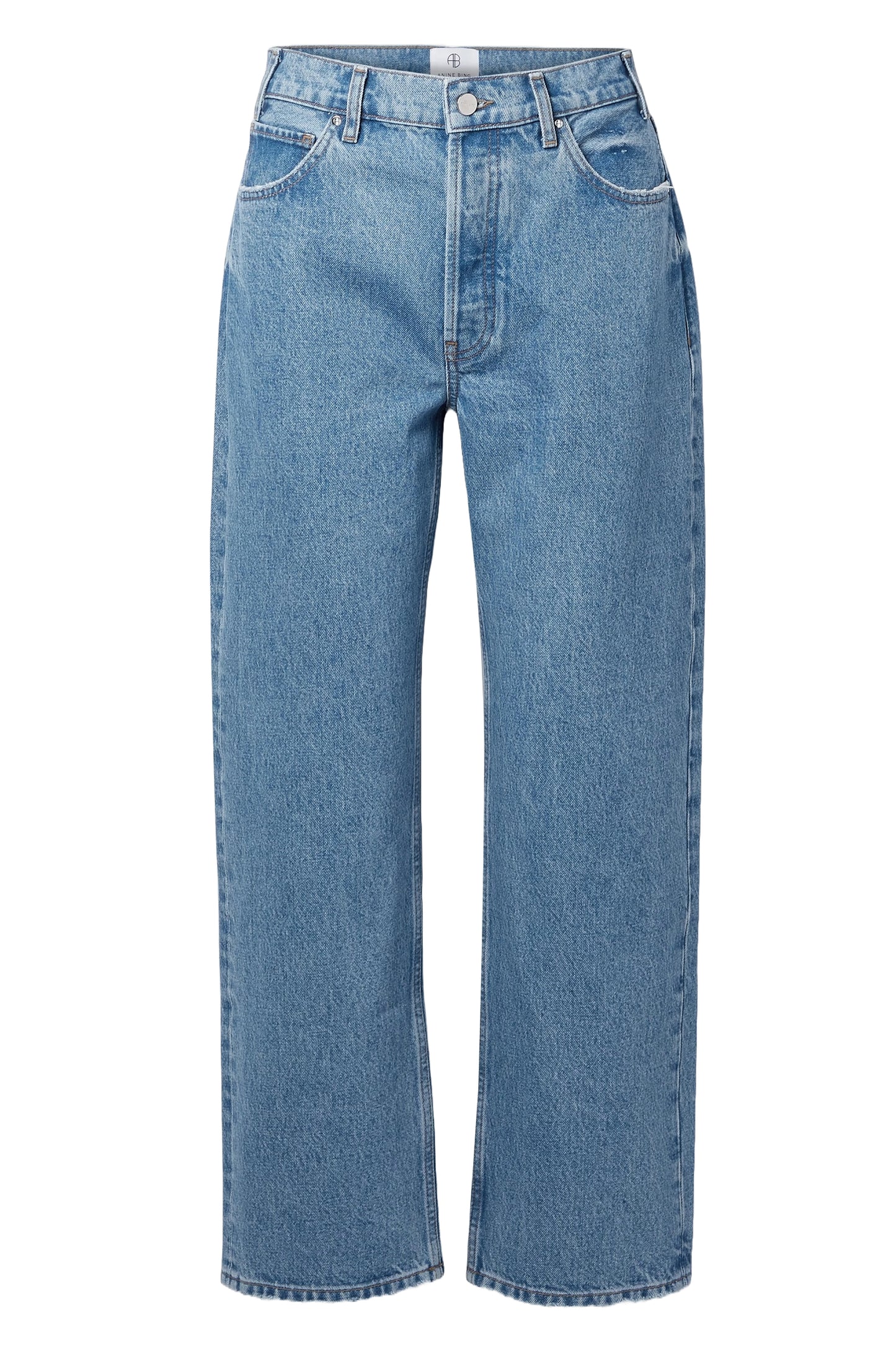 Gavin High-Rise Straight-Leg Jeans