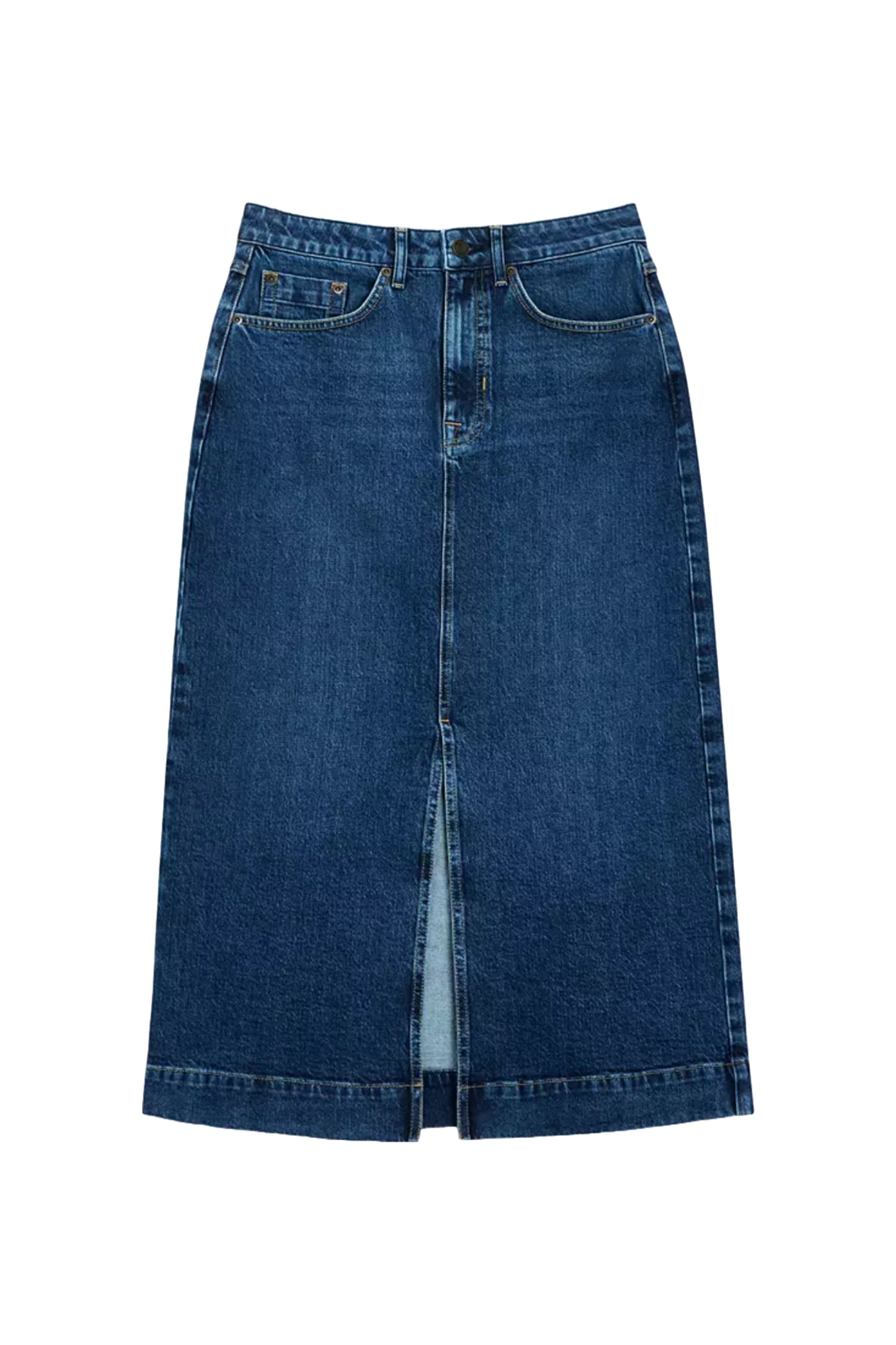 Denim Skirt, Blue