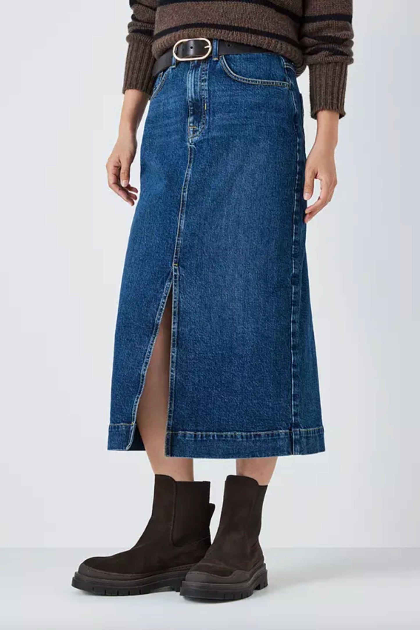Denim Skirt, Blue