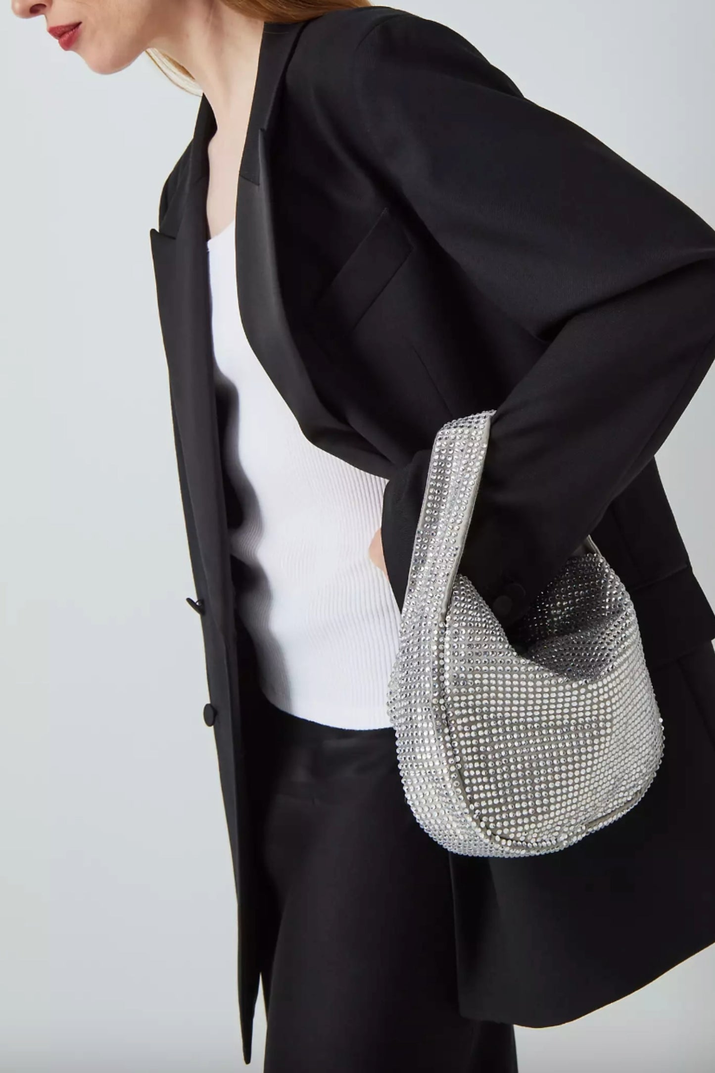 Silver Soft Rhinestone Grab Bag