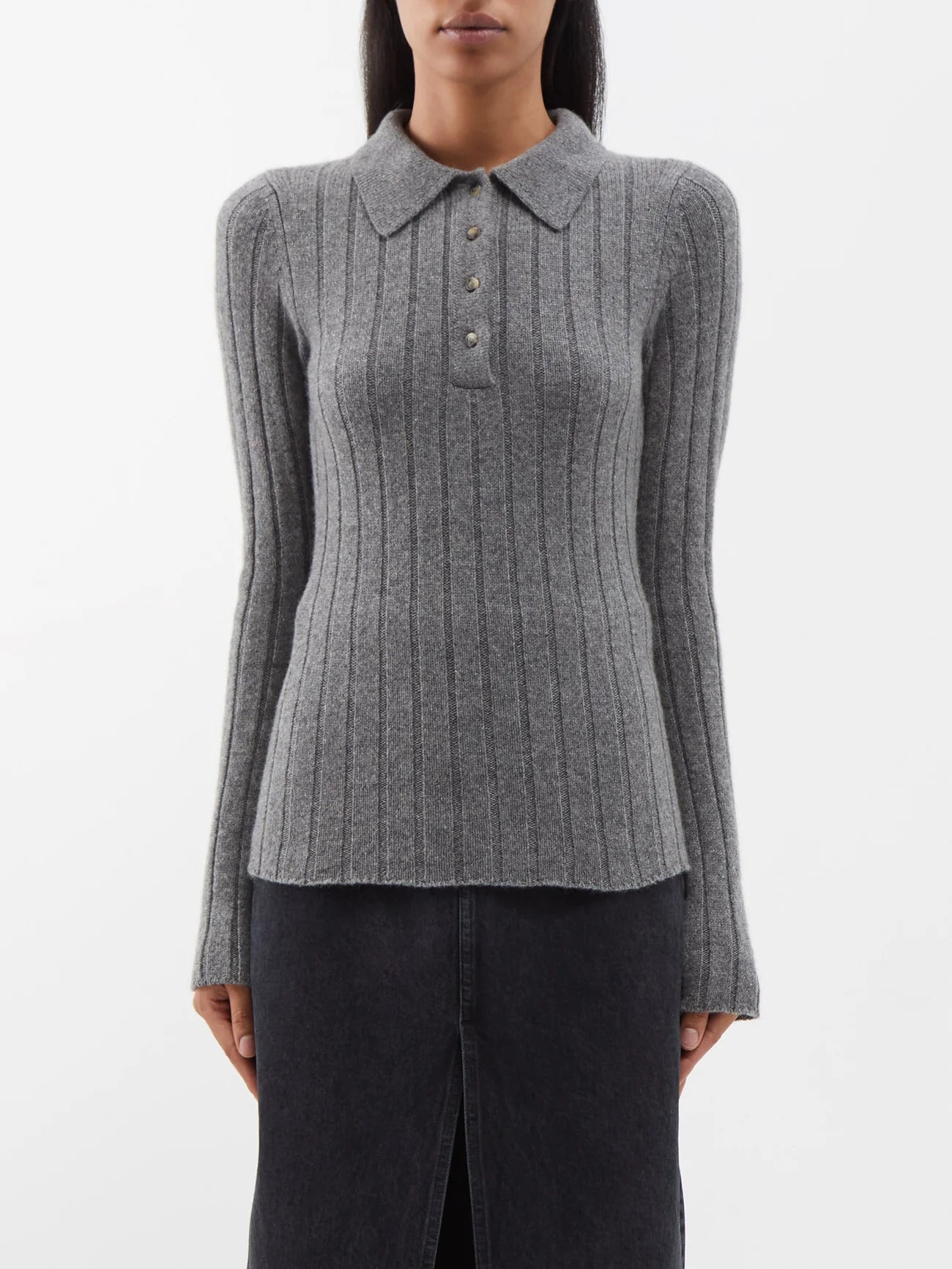 Hans Ribbed Cashmere Sweater