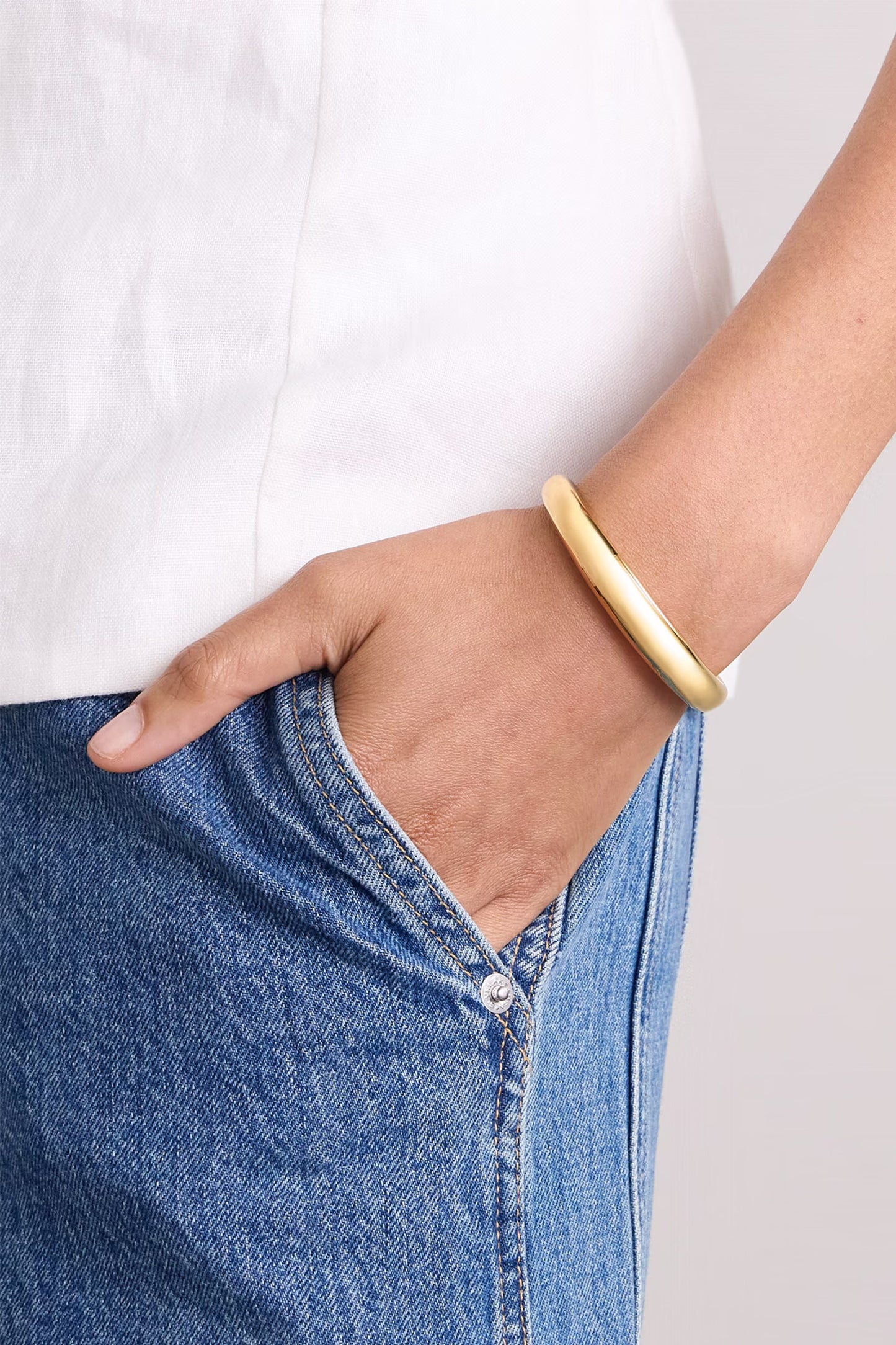 The Amanda gold-plated cuff