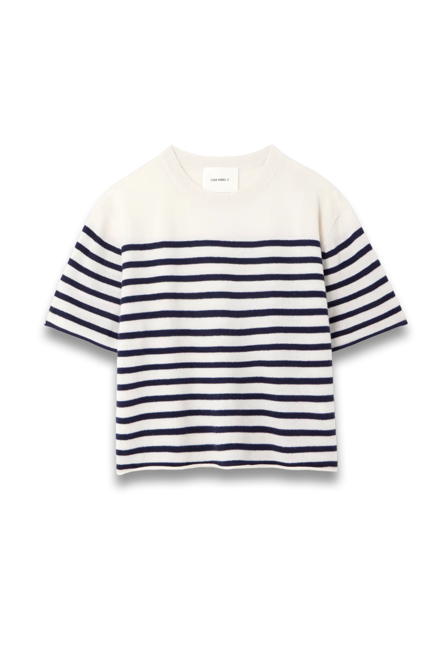 Cila striped cashmere T-shirt