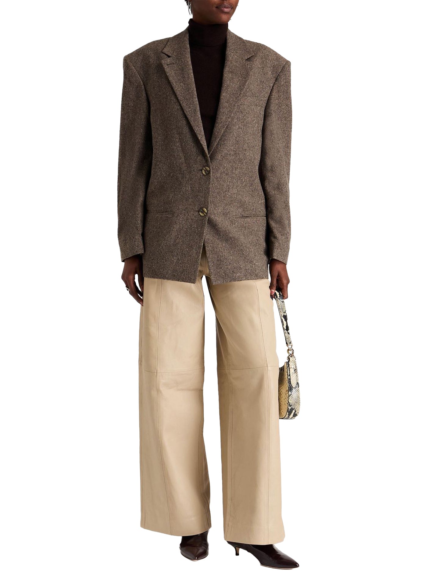 Donegal Wool-Blend Tweed Blazer