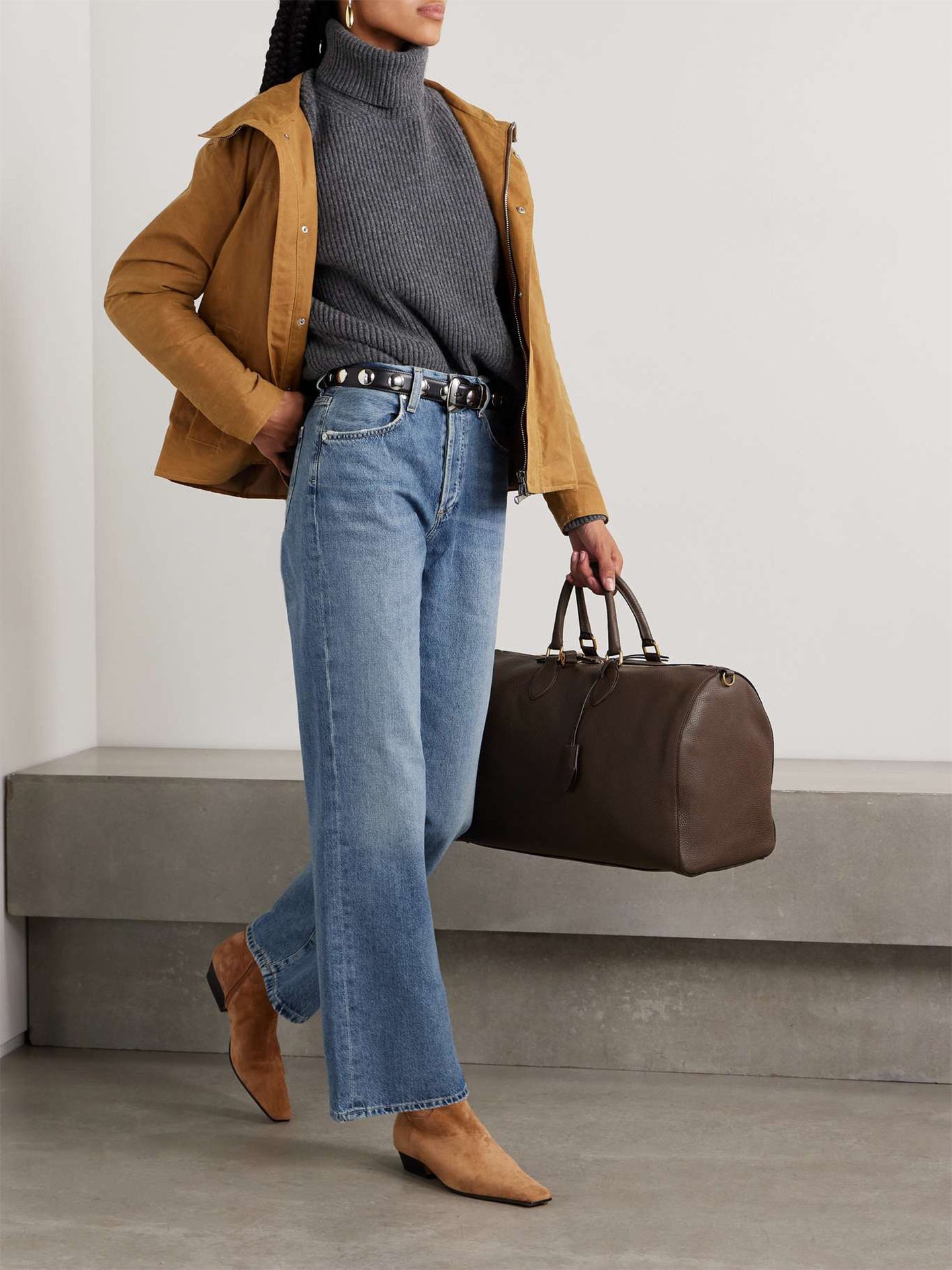 Annina High-Rise Wide-Leg Jeans - 30”