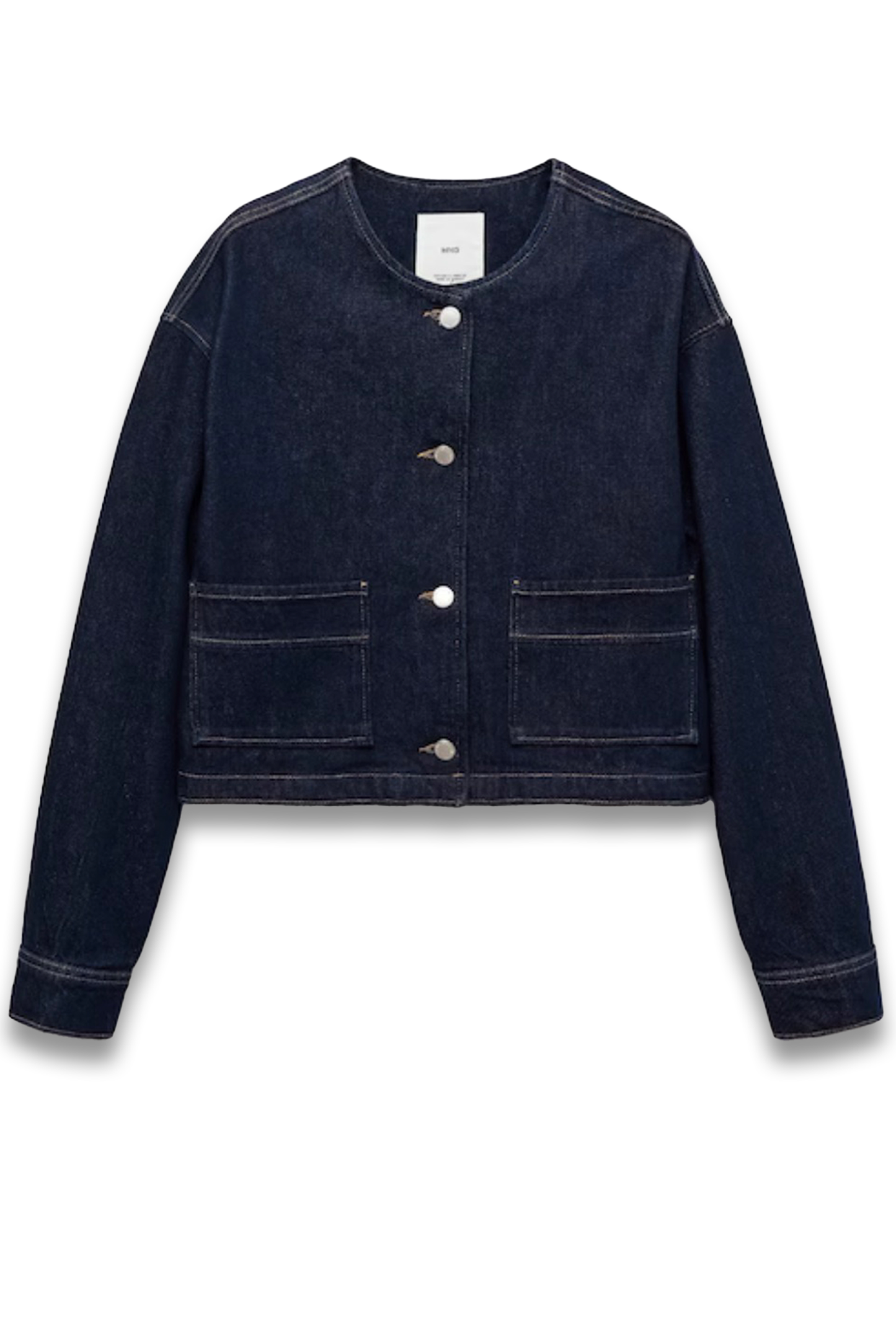 Rinse-Wash Denim Jacket
