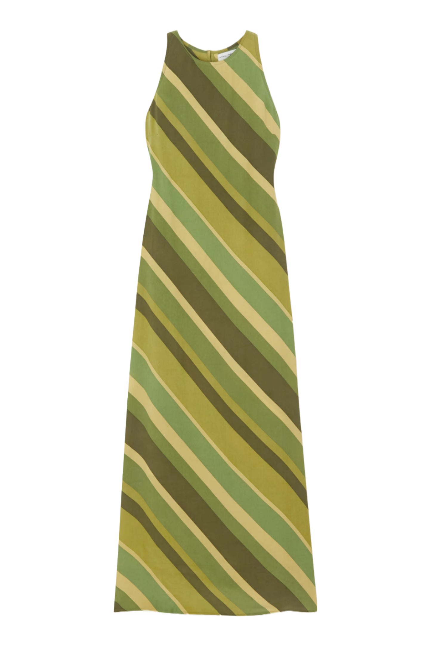 + Monikh Esposende Striped Silk-Crepe Maxi Dress