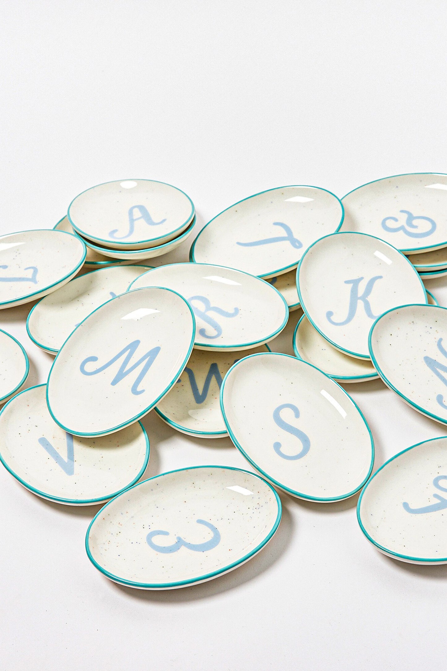 Astrid Ceramic Alphabet Trinket Dish