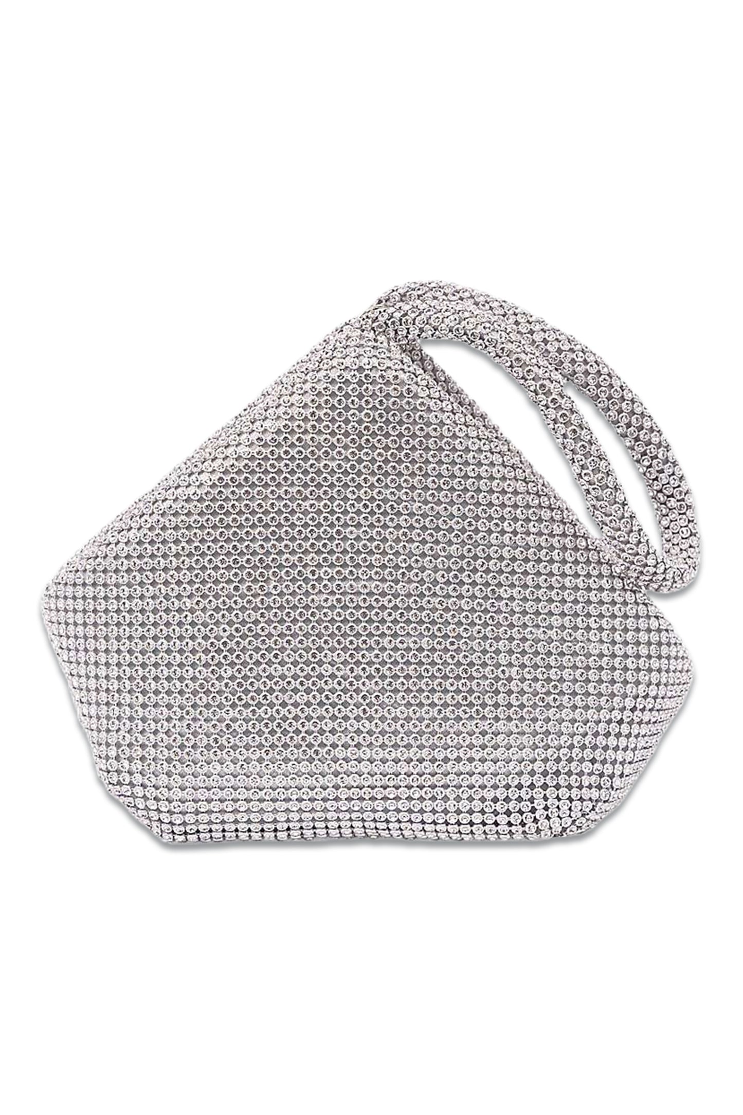 Paradox London Dua Embellished Grab Bag, Silver