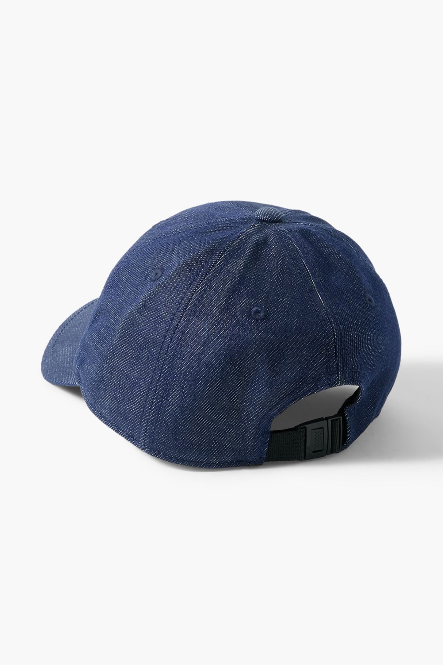 Addison Appliquéd Denim Baseball Cap