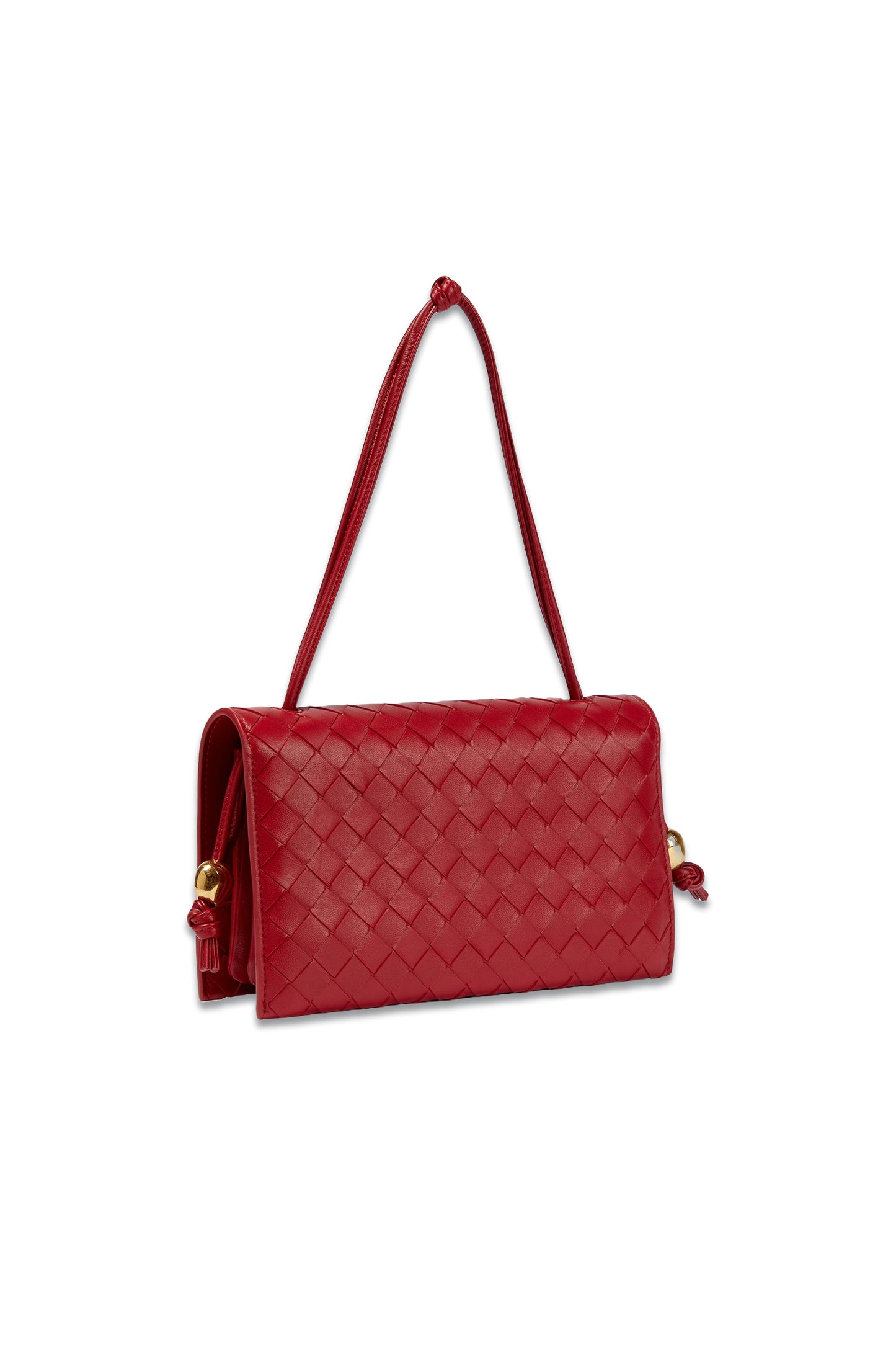 Trio Small Leather Shoulder Bag