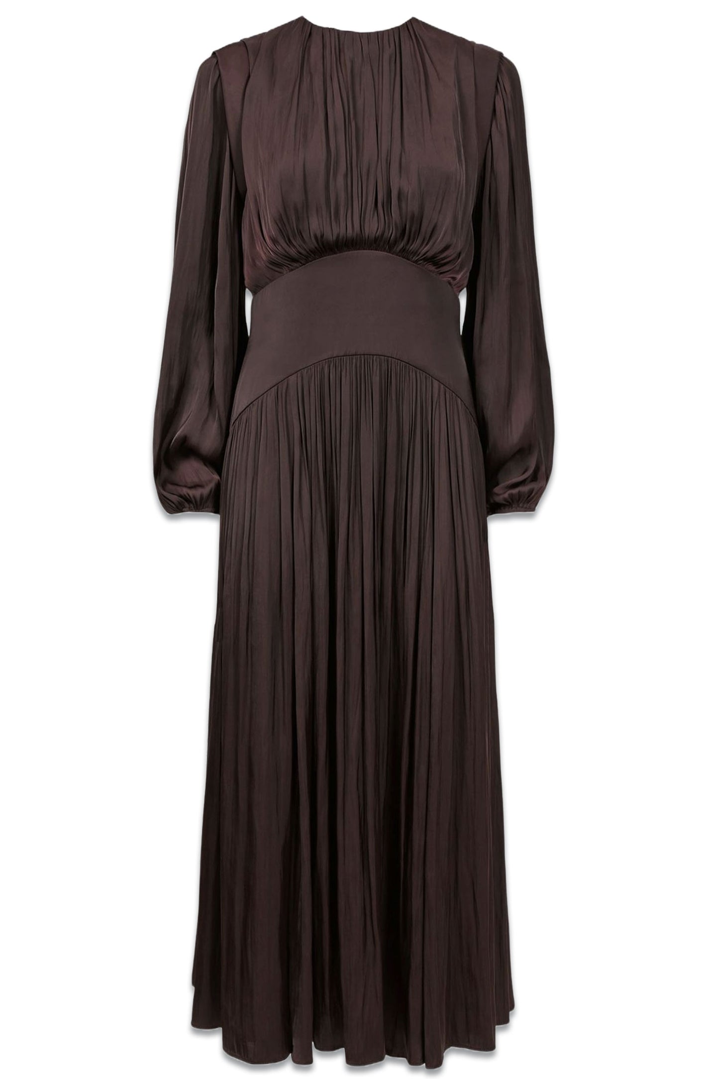 Florere Pleated Midi Dress