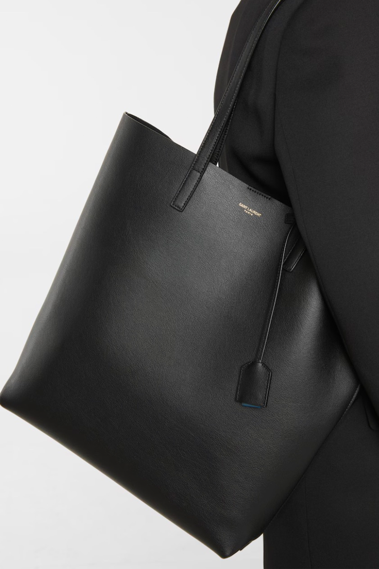Shopping N/S Leather Tote Bag