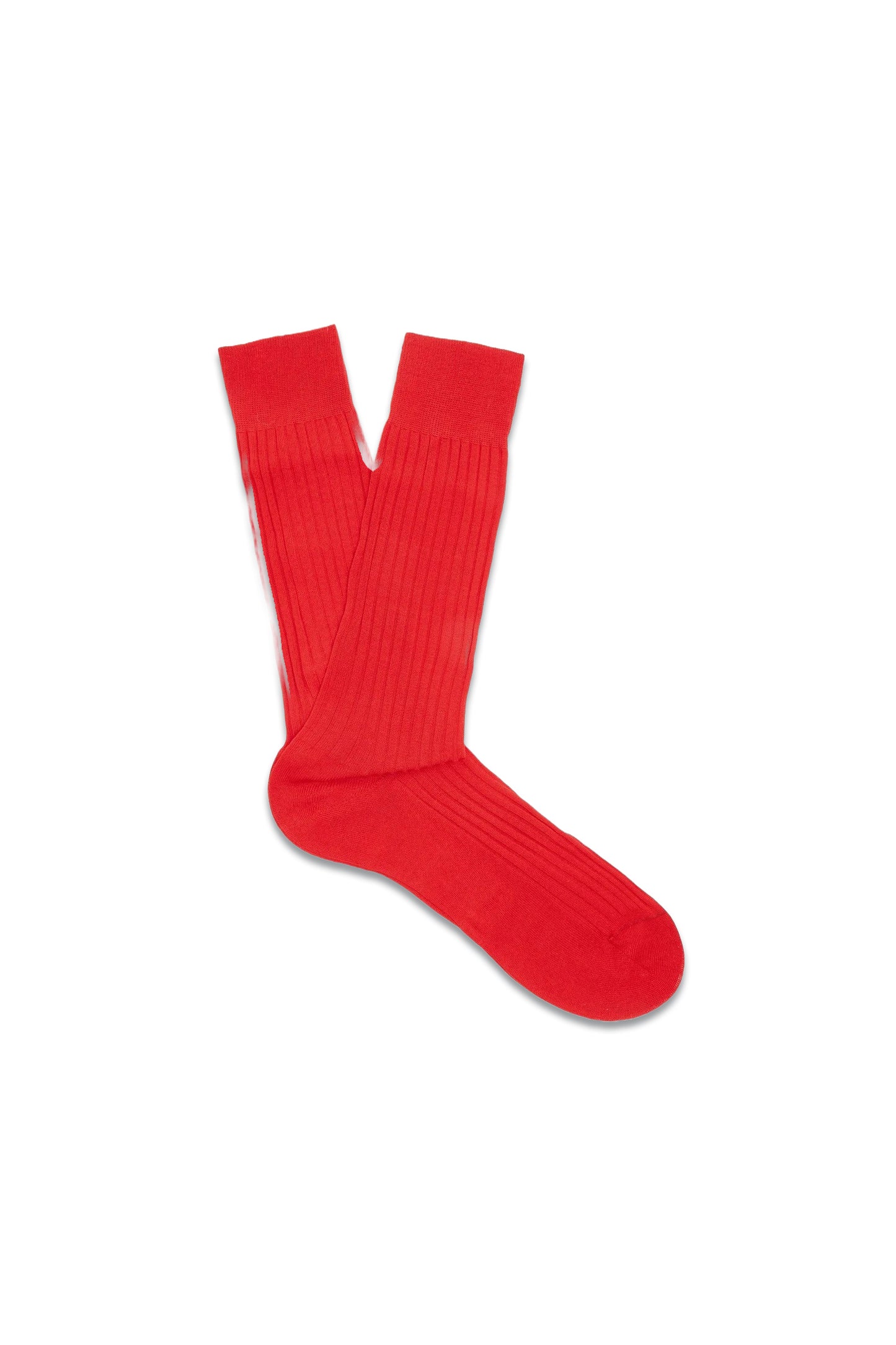 Danvers Ribbed-knit Socks