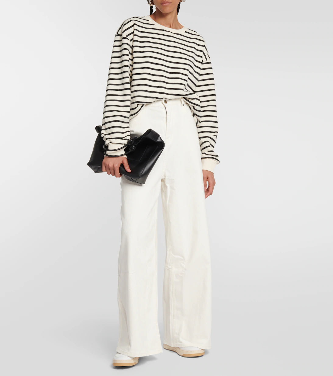 Saint Striped Cotton Sweater