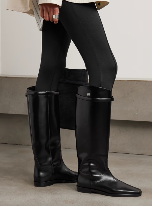 The Riding Leather Knee Boots
