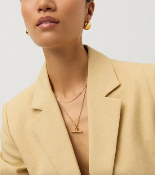 Lucy Williams Horizon & Ridge T-Bar Necklace Set