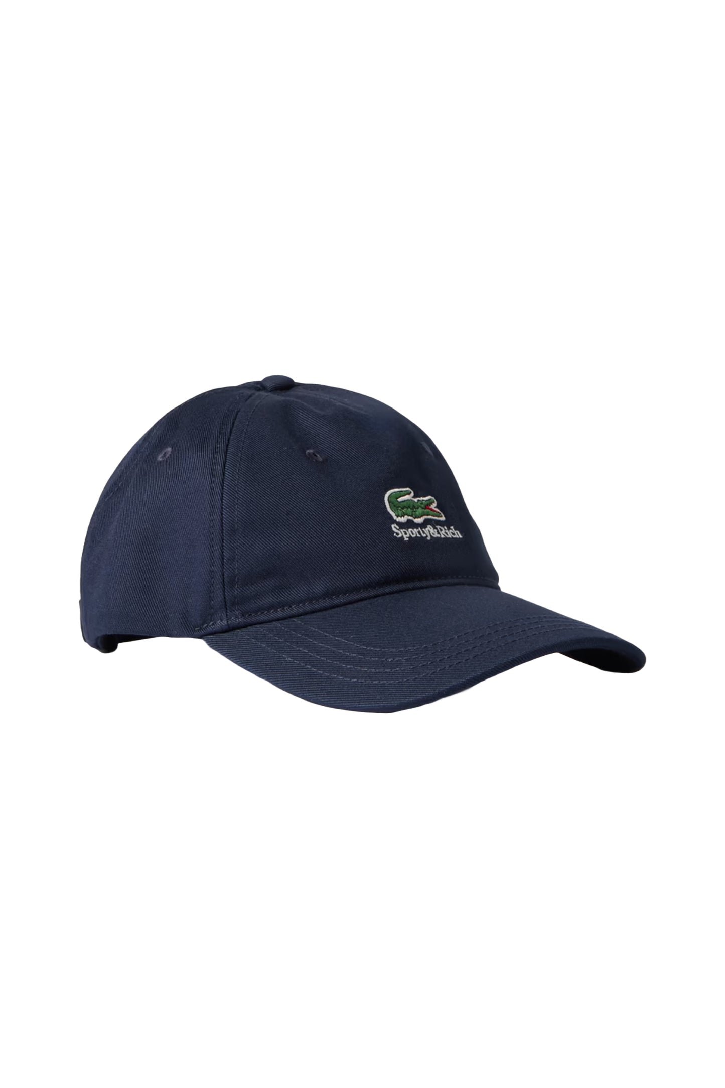 x Lacoste Serif Embroidered Cotton-Twill Baseball Cap