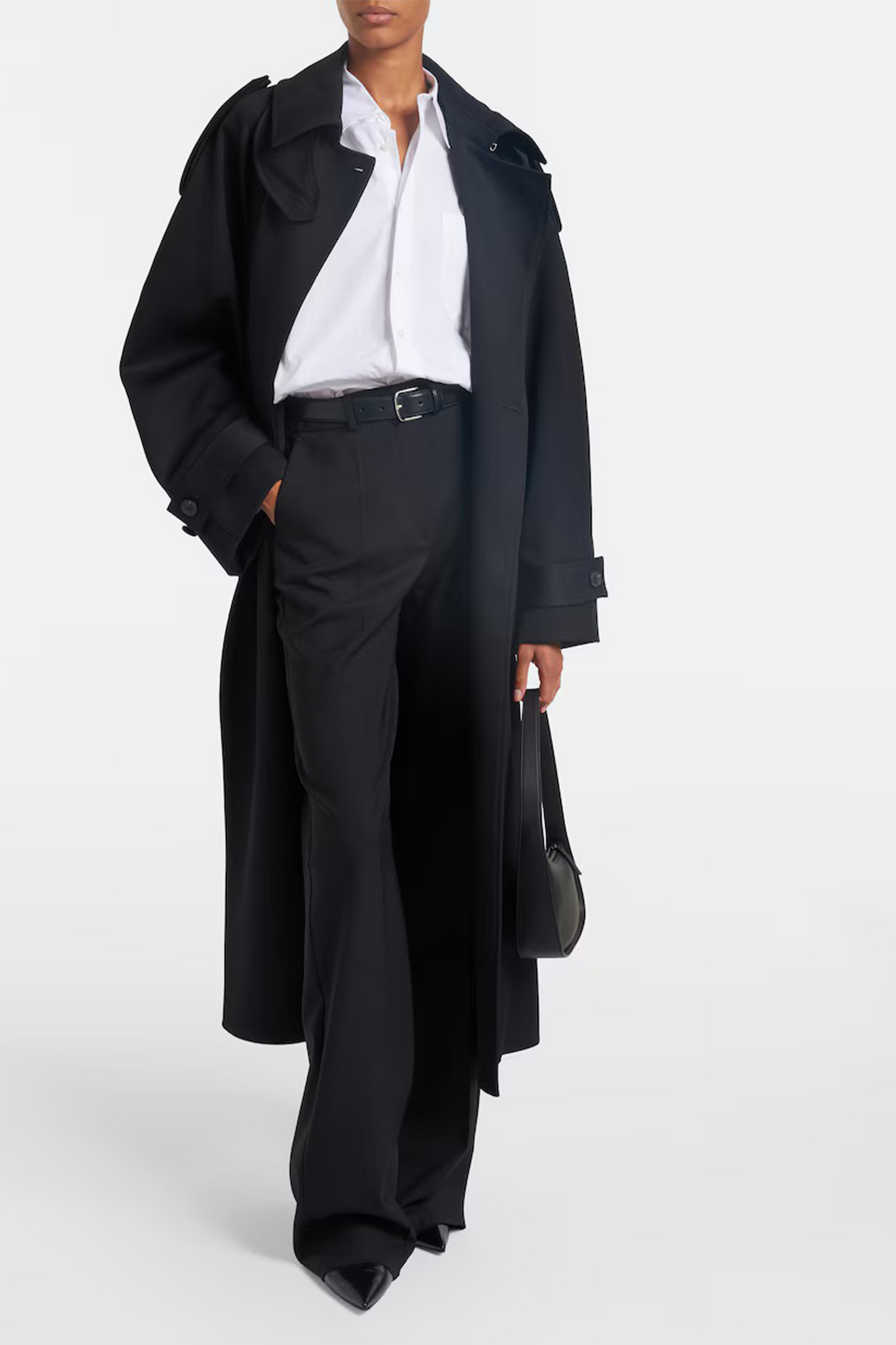 Oversized Virgin Wool Coat