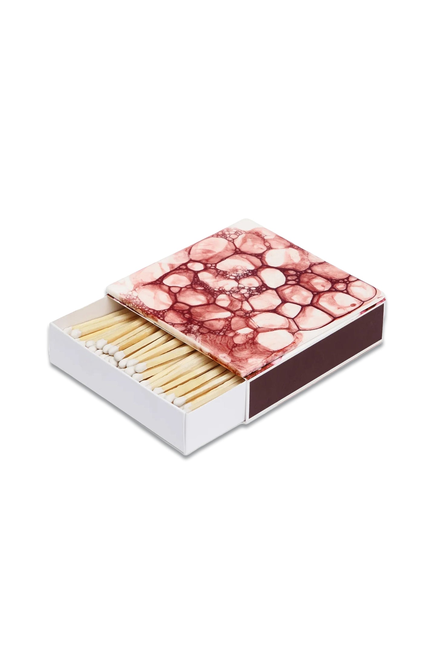Tiled Matchbox in Burgundy