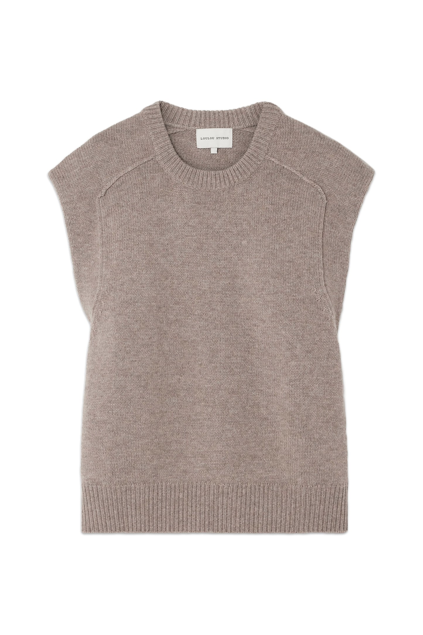 Mari Merino Wool and Cashmere-Blend Vest