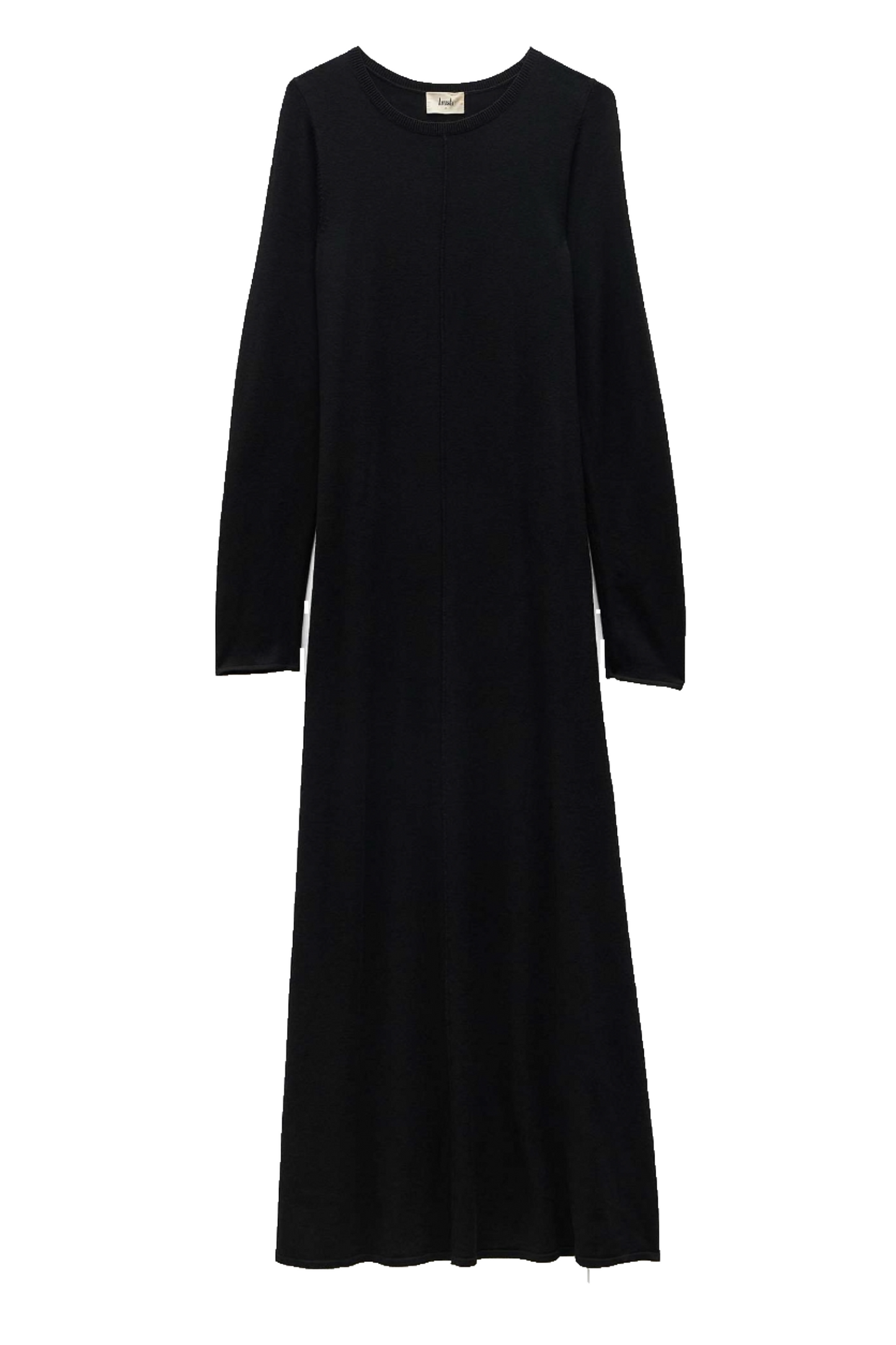 Talen Crew Knitted Dress, Black