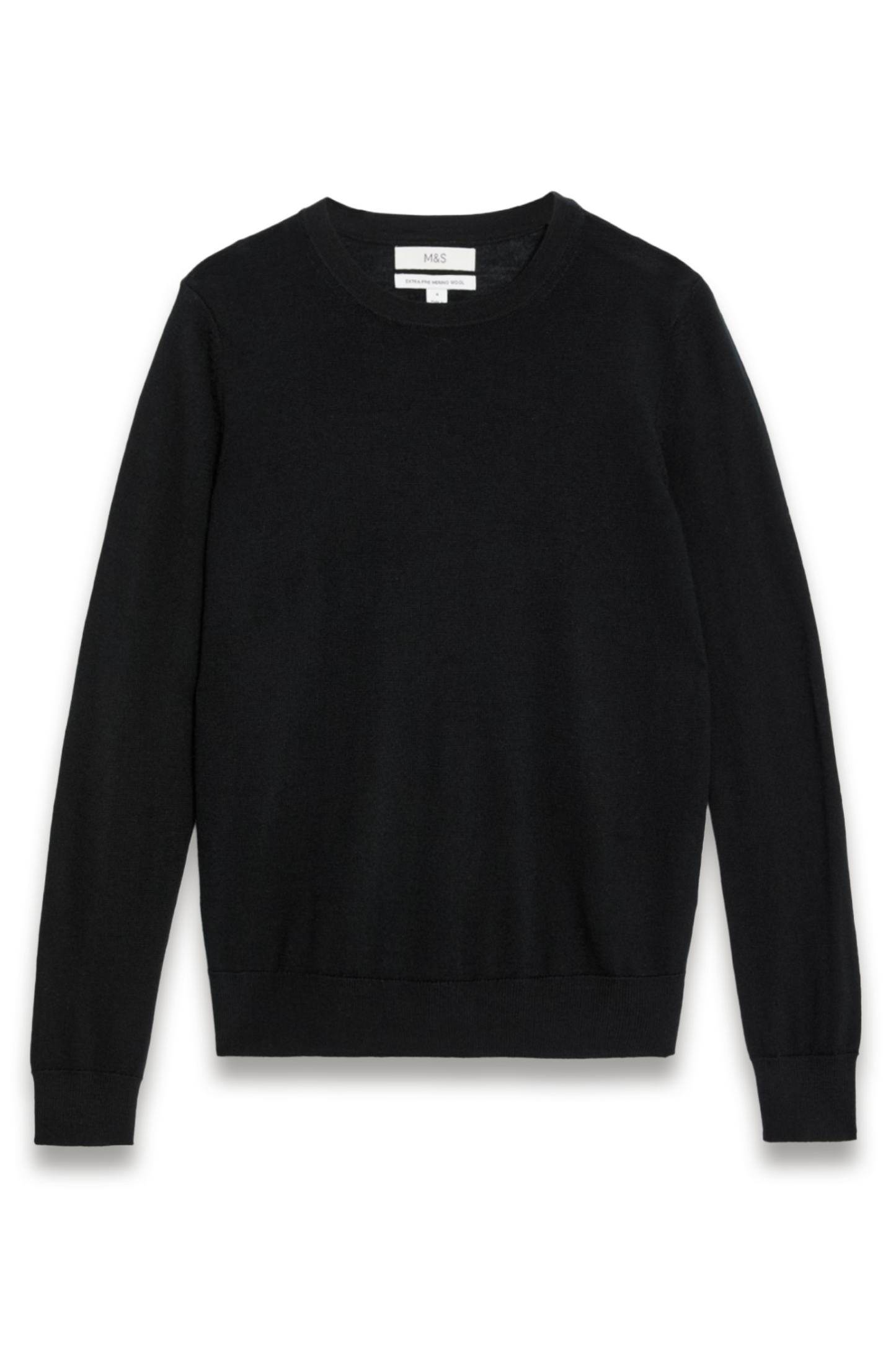 Pure Merino Wool Crew Neck Jumper