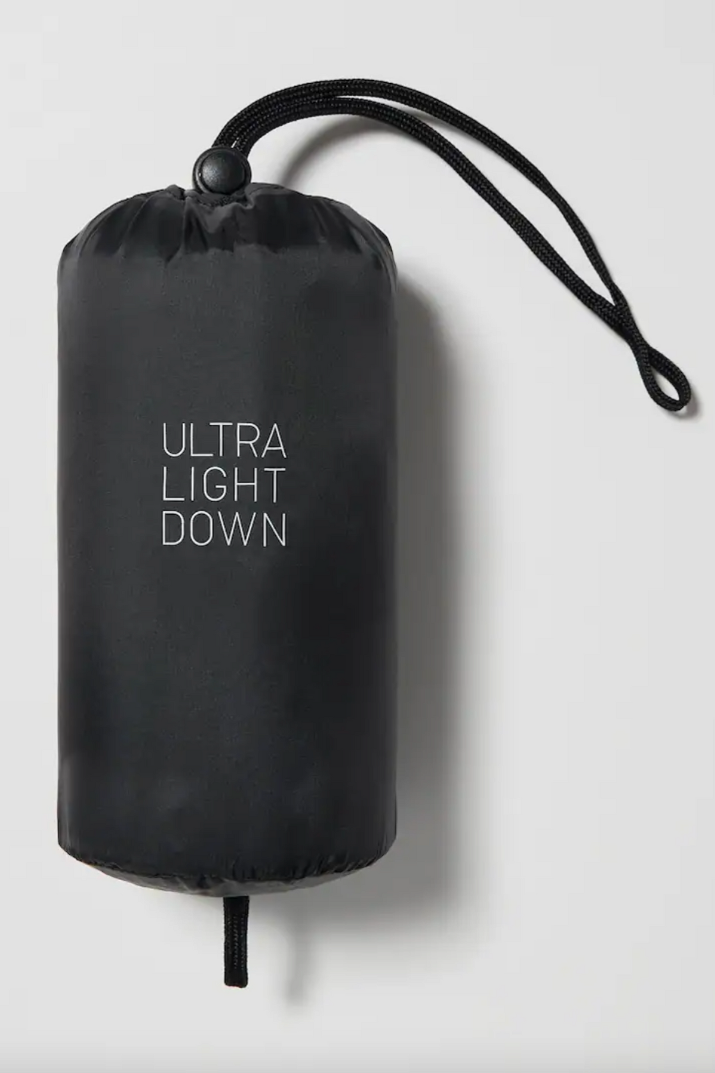 Ultra Light Down Compact Black Jacket