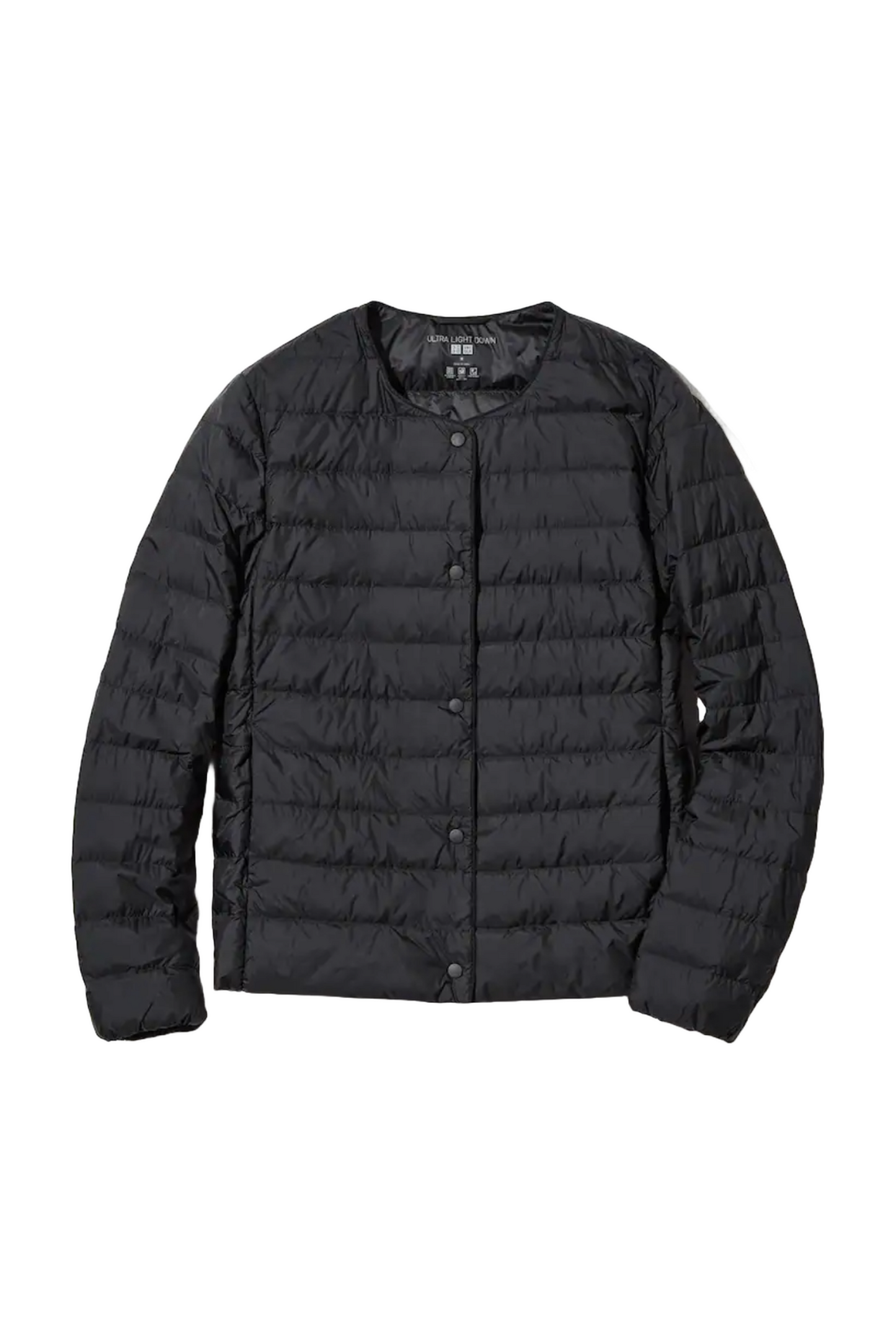 Ultra Light Down Compact Black Jacket