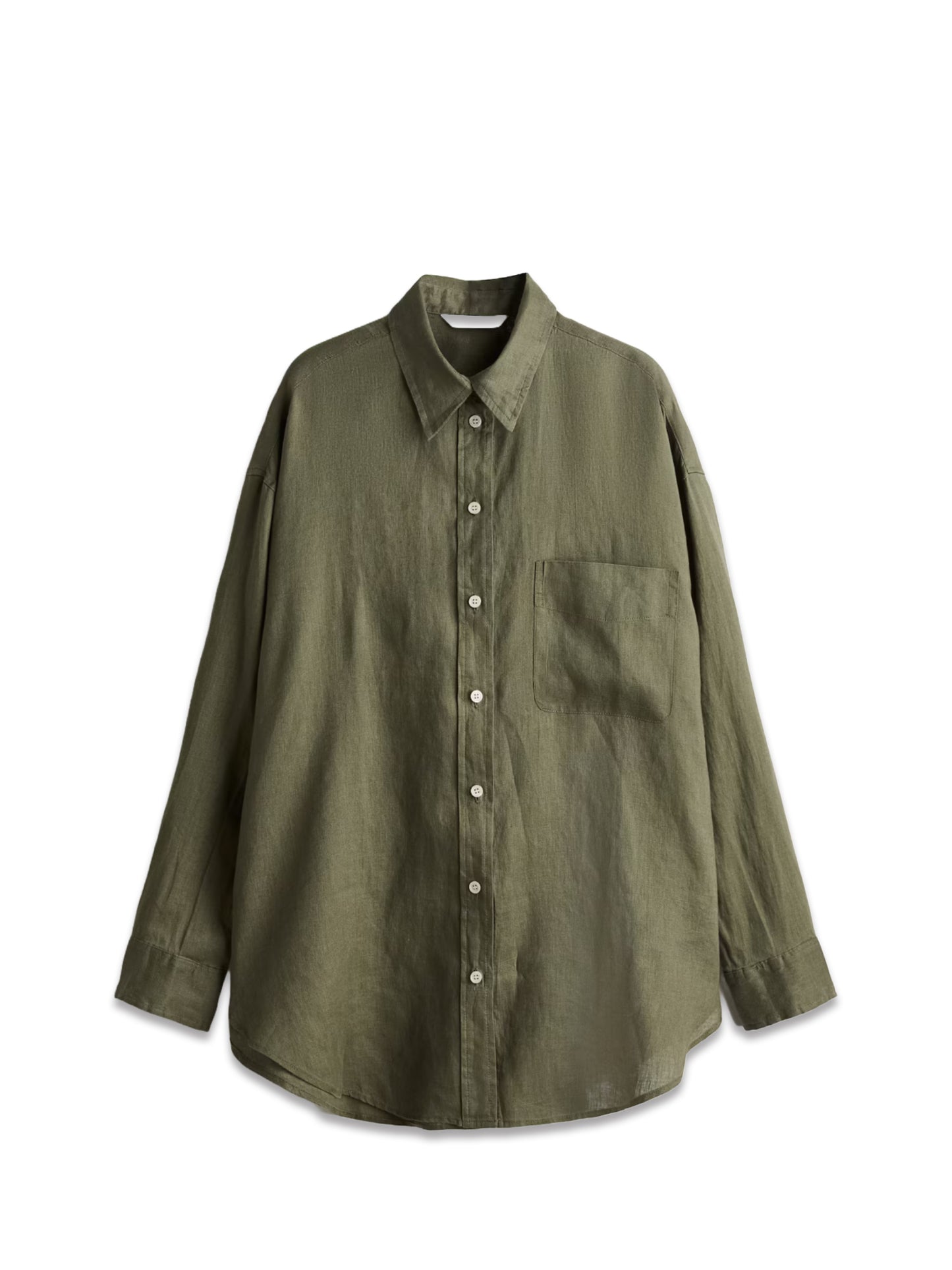 Oversized Linen Shirt