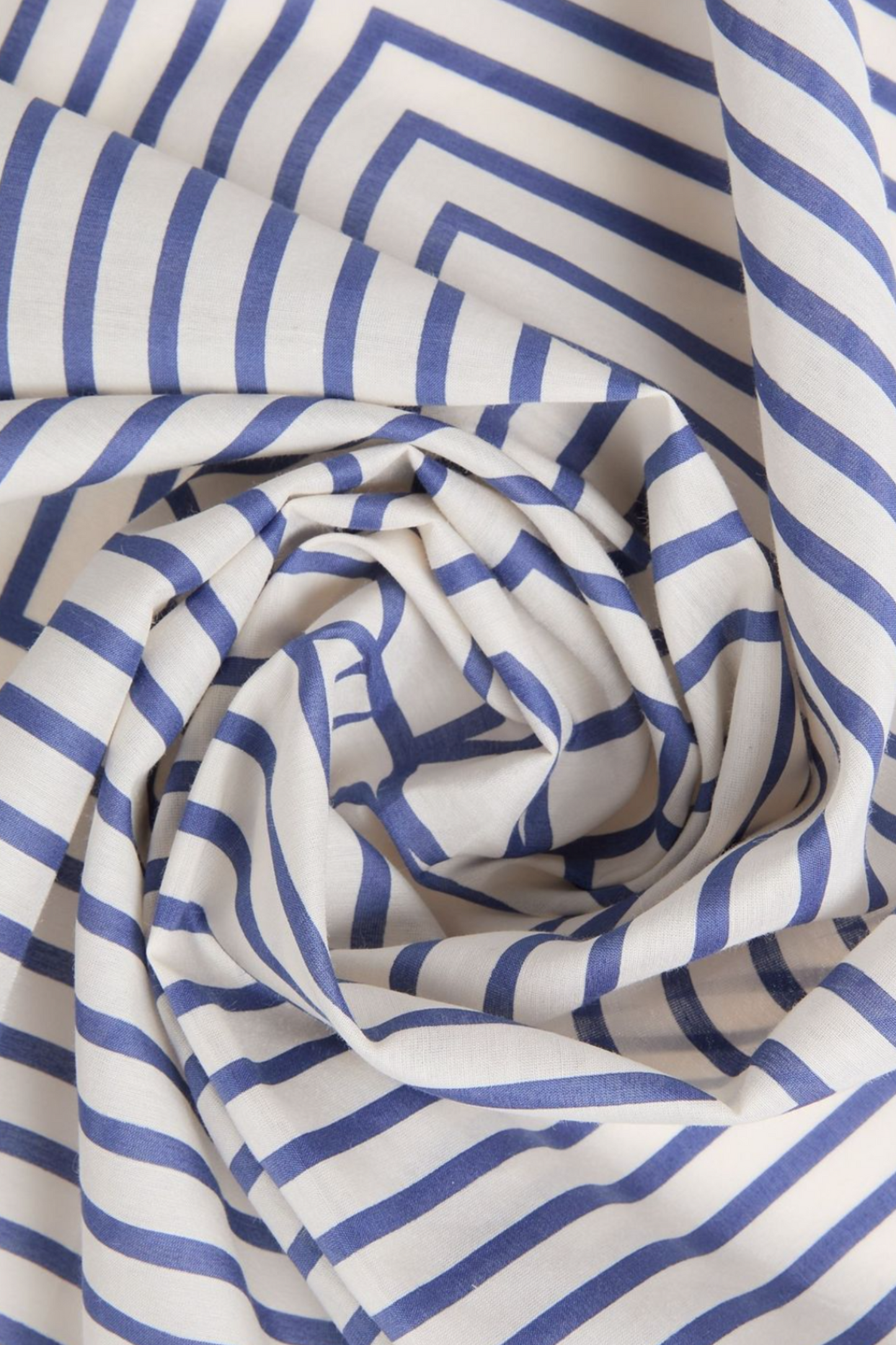 Striped Cotton and Silk-blend Scarf