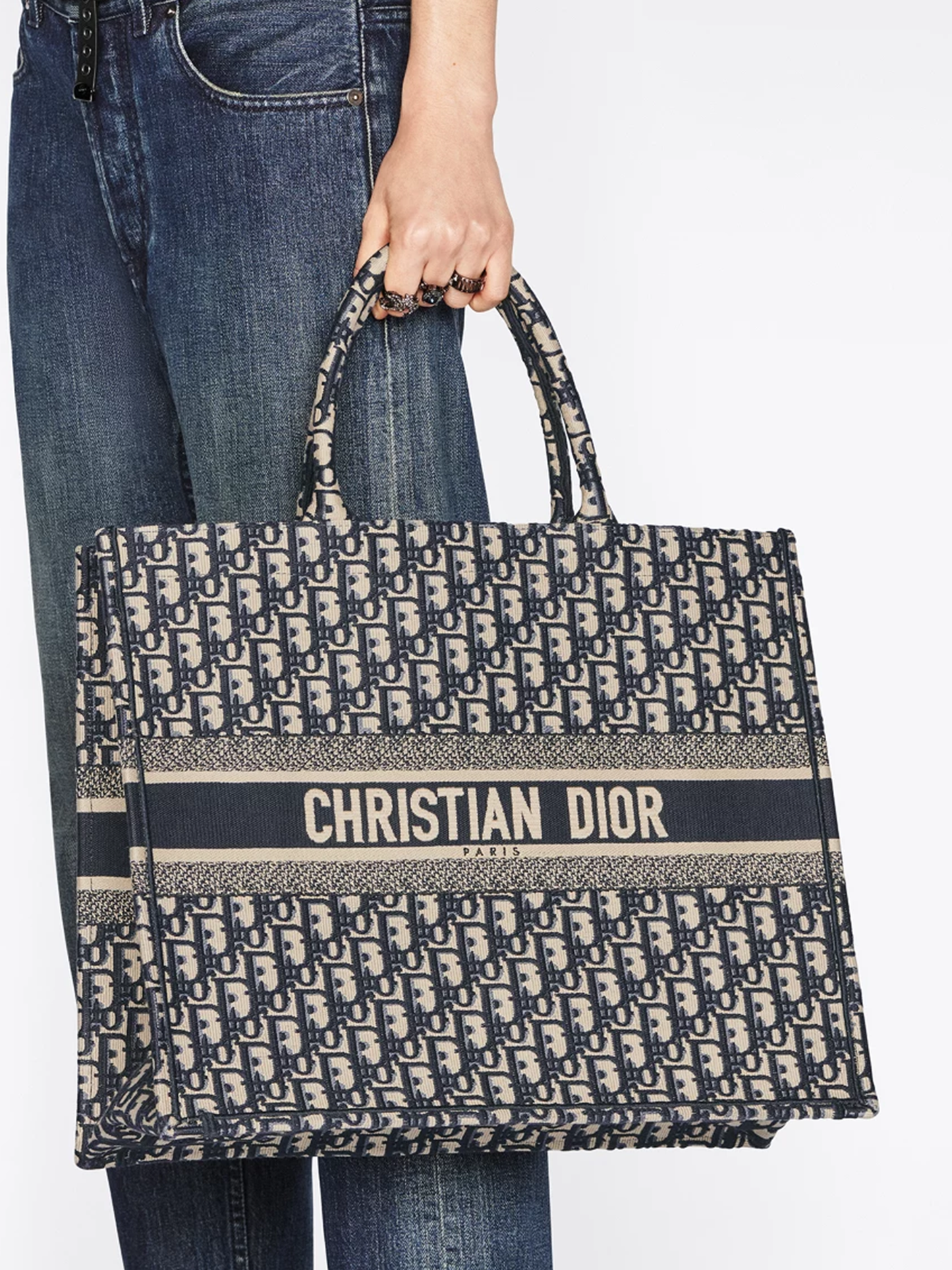 Large Dior Book Tote