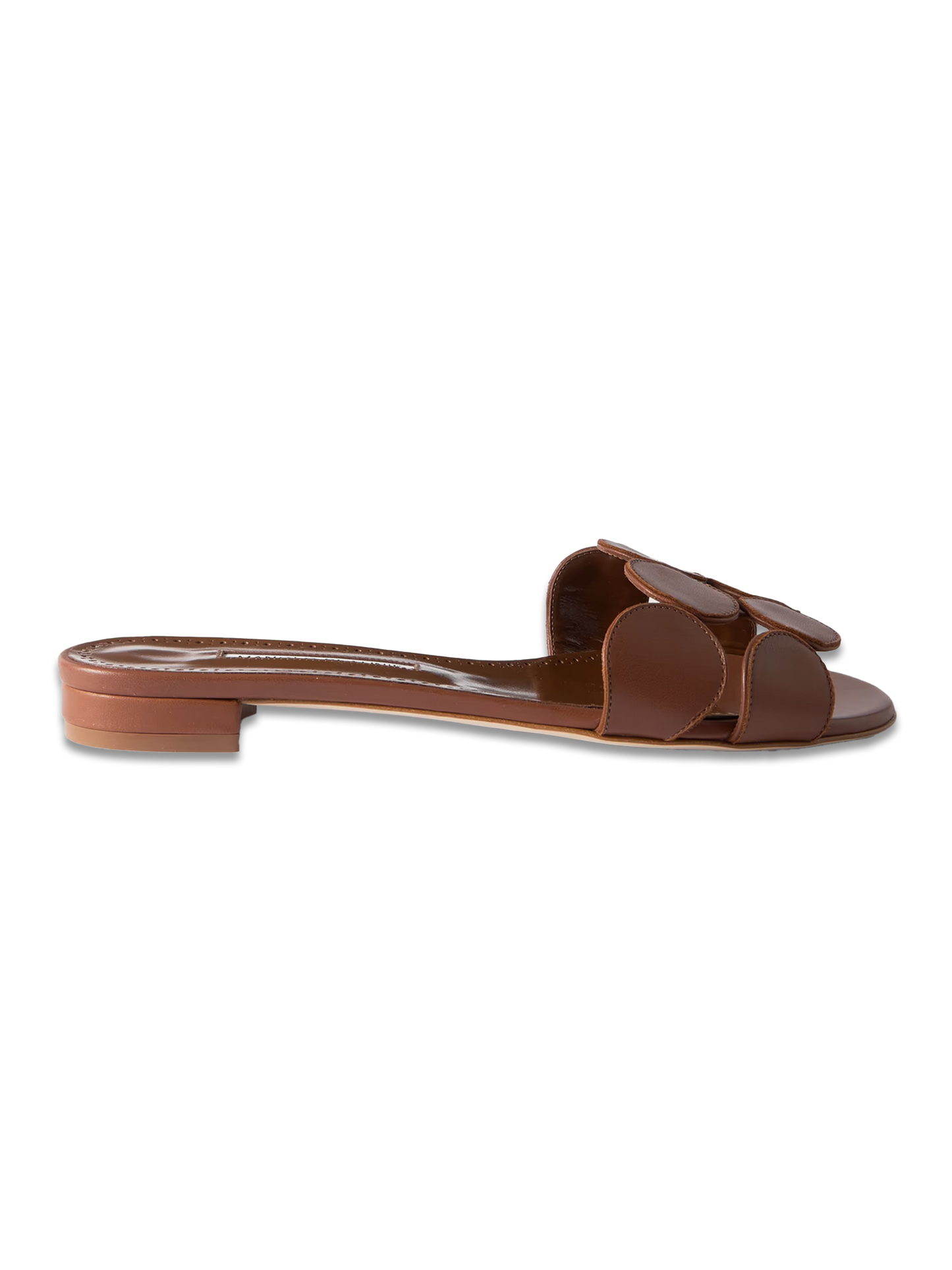 Haribalmu 10 cutout leather slides
