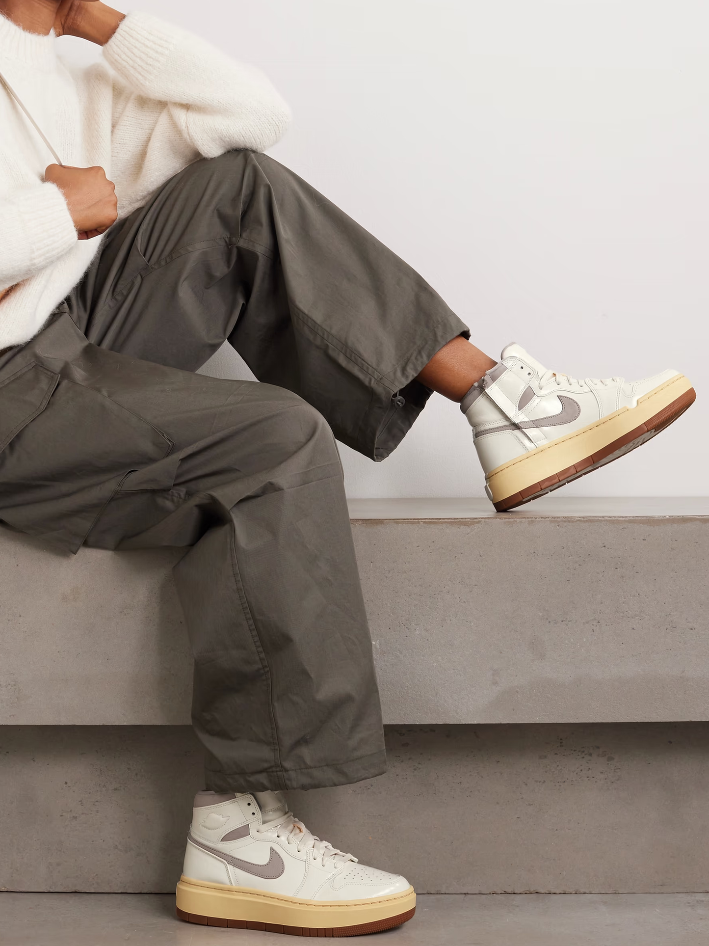 Air Jordan 1 Elevate High leather sneakers